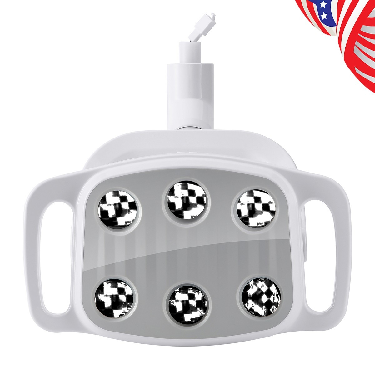9W Dental 6 LED Lamp Oral Light Surgical Lamp For Unit Chair Induction Sensor