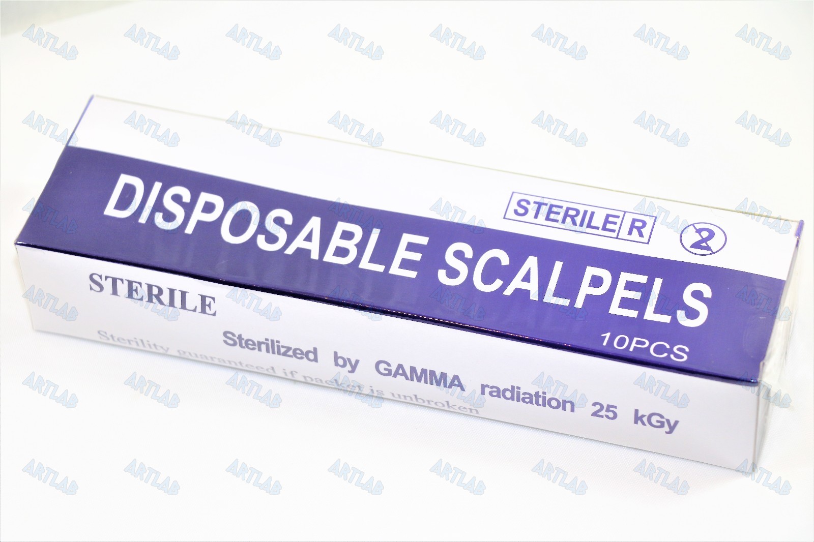 STERILIZED DISPOSABLE SCALPELS #21 PACK OF 10-SINGLE USE – DISSECTING, SURGICAL