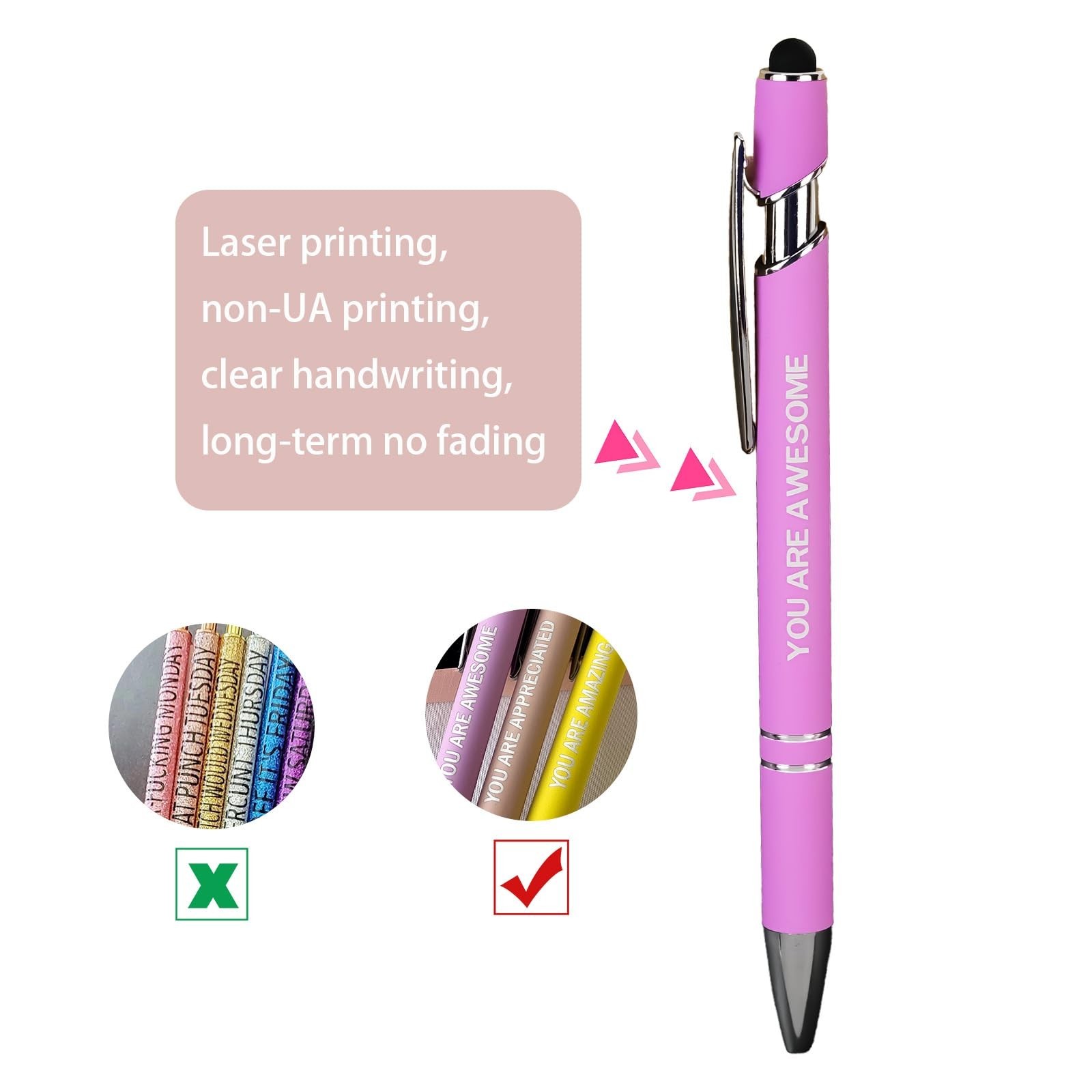 3Pcs Fancy Pens for Women, Employee Appreciation Gifts, Thank You & Appreciat…