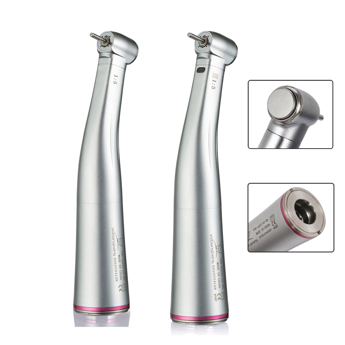 Ti-MAX X95L Dental 1:5 Fiber Optic Contra Angle Low Speed Handpiece For NSK