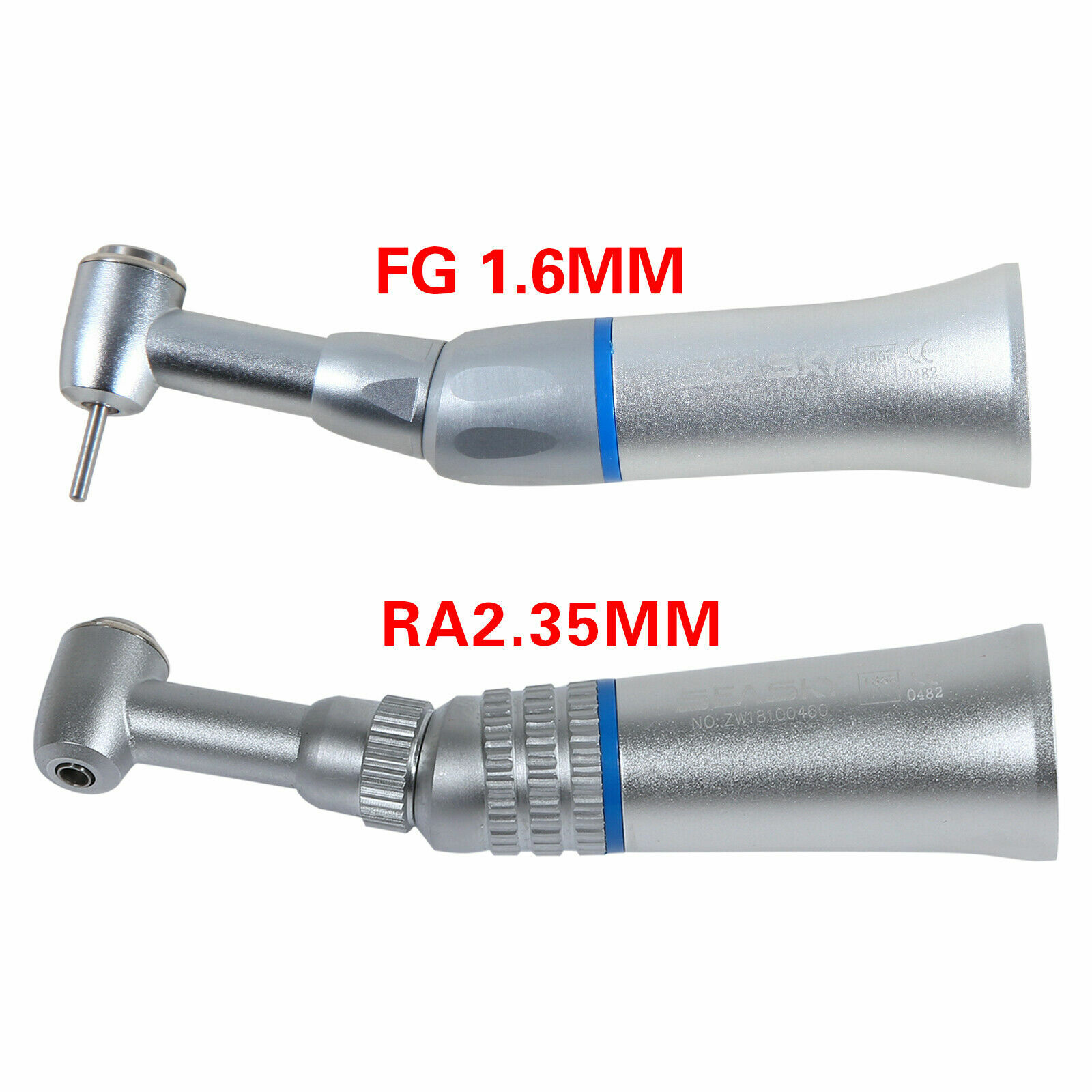 SEASKY Dental Push Button Contra angle fit FG 1.60mm / 2.35mm Burs for NSK