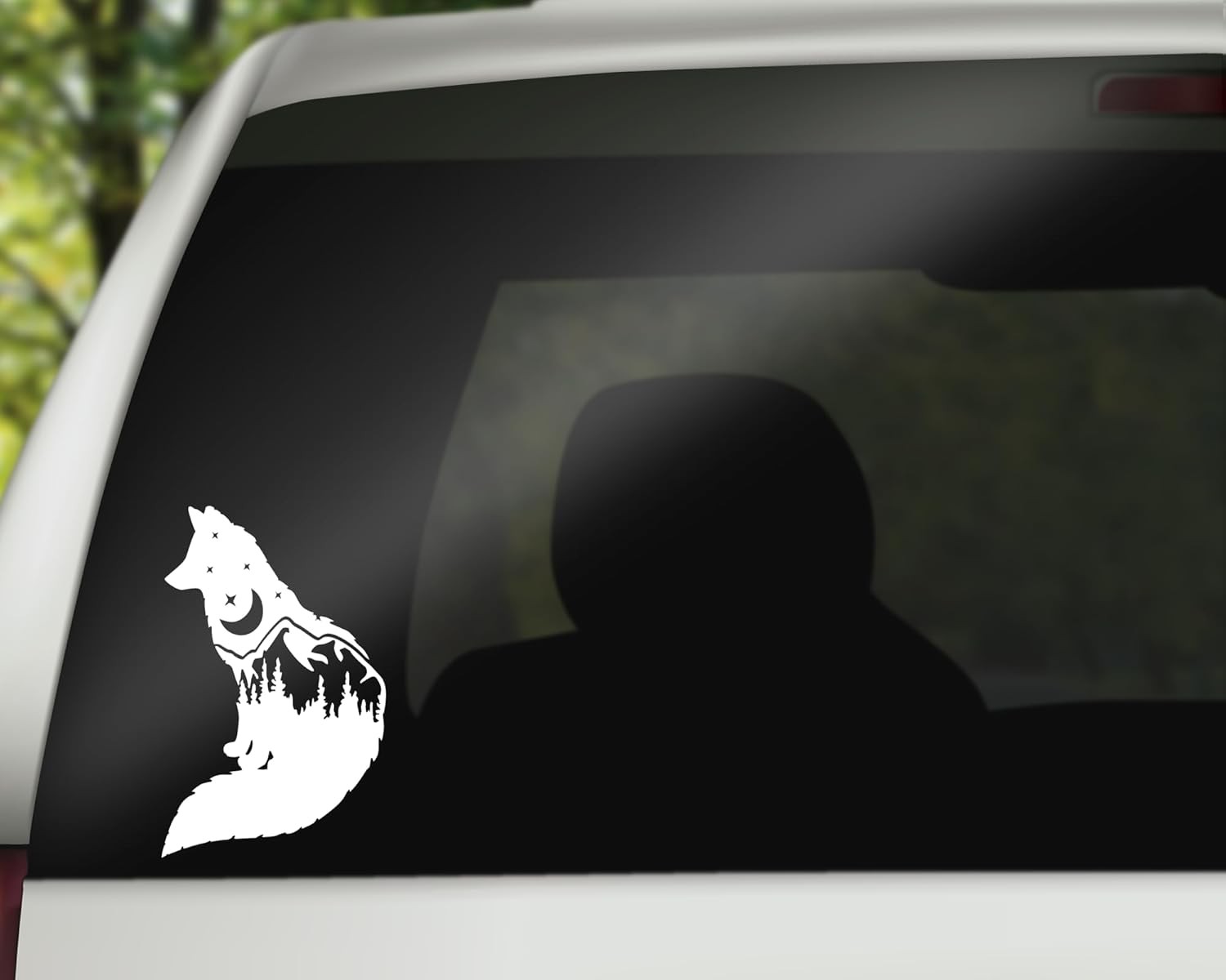 Nature Adventure Animal Car Decal Bumper Sticker for Window Laptop Tumbler, 3.8″