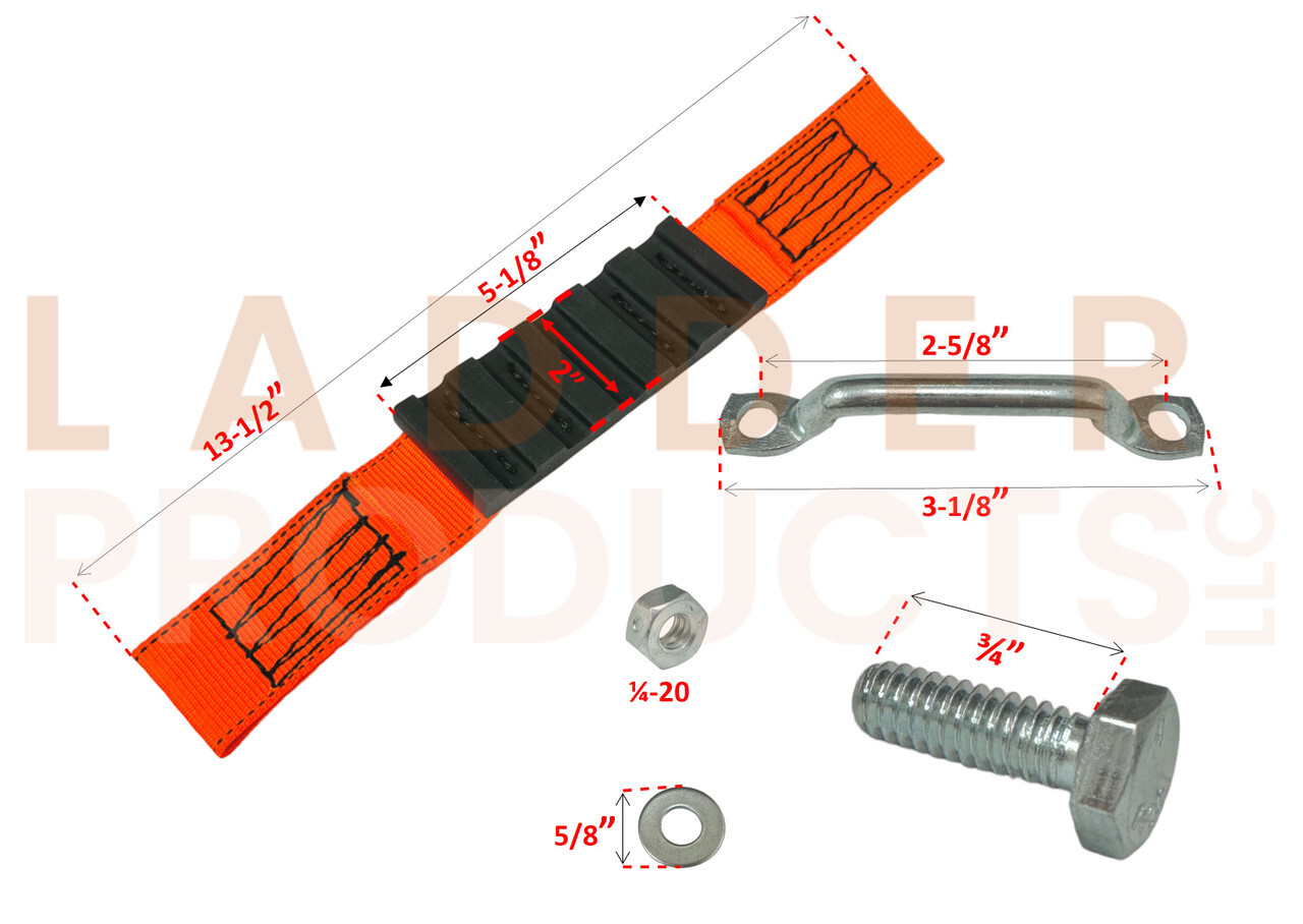 Louisville Extension Ladder Web Pole Grip Kit PK1021