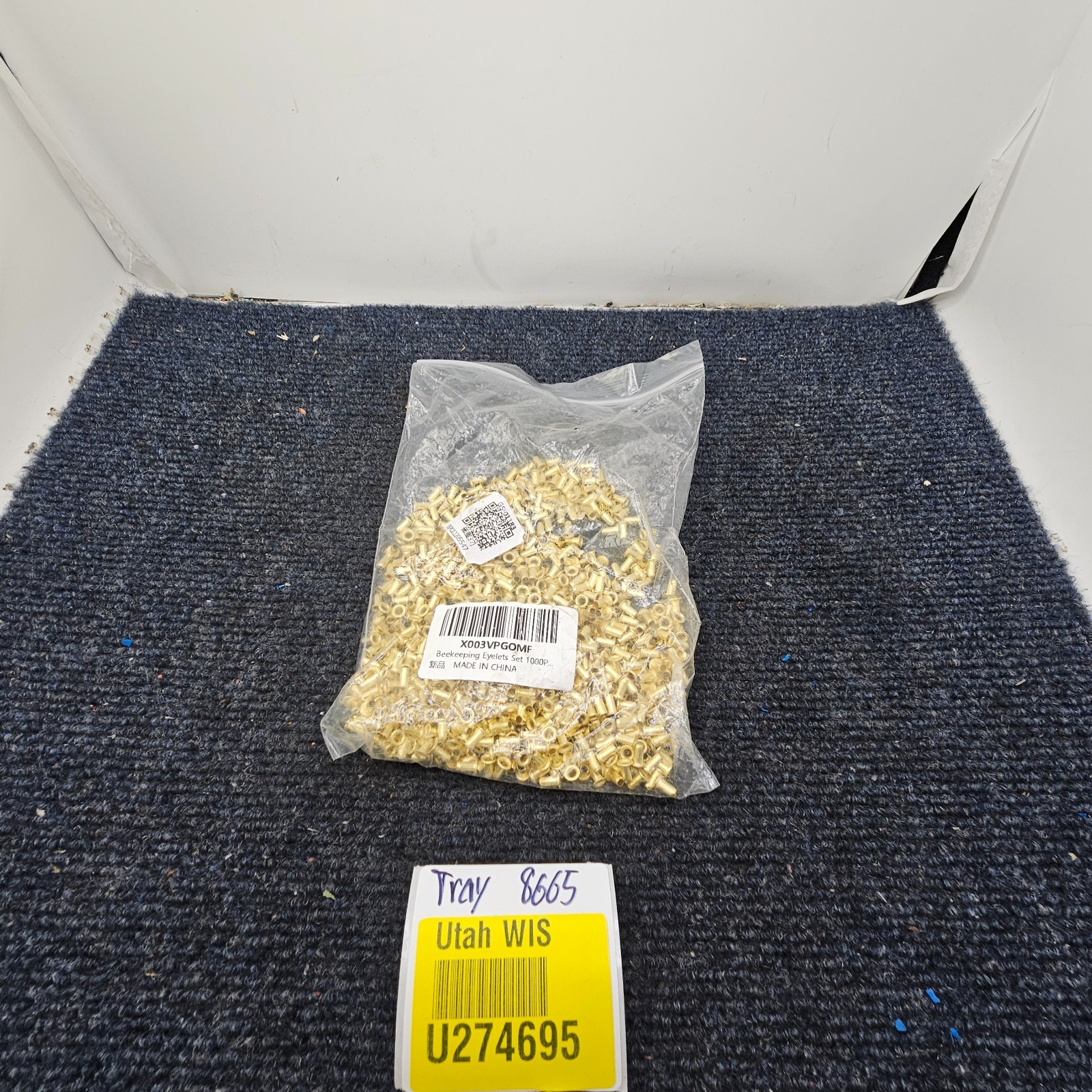 (1000 PIECES) Beekeeping Eyelets, Brass End Threading Hole For Bee Frames