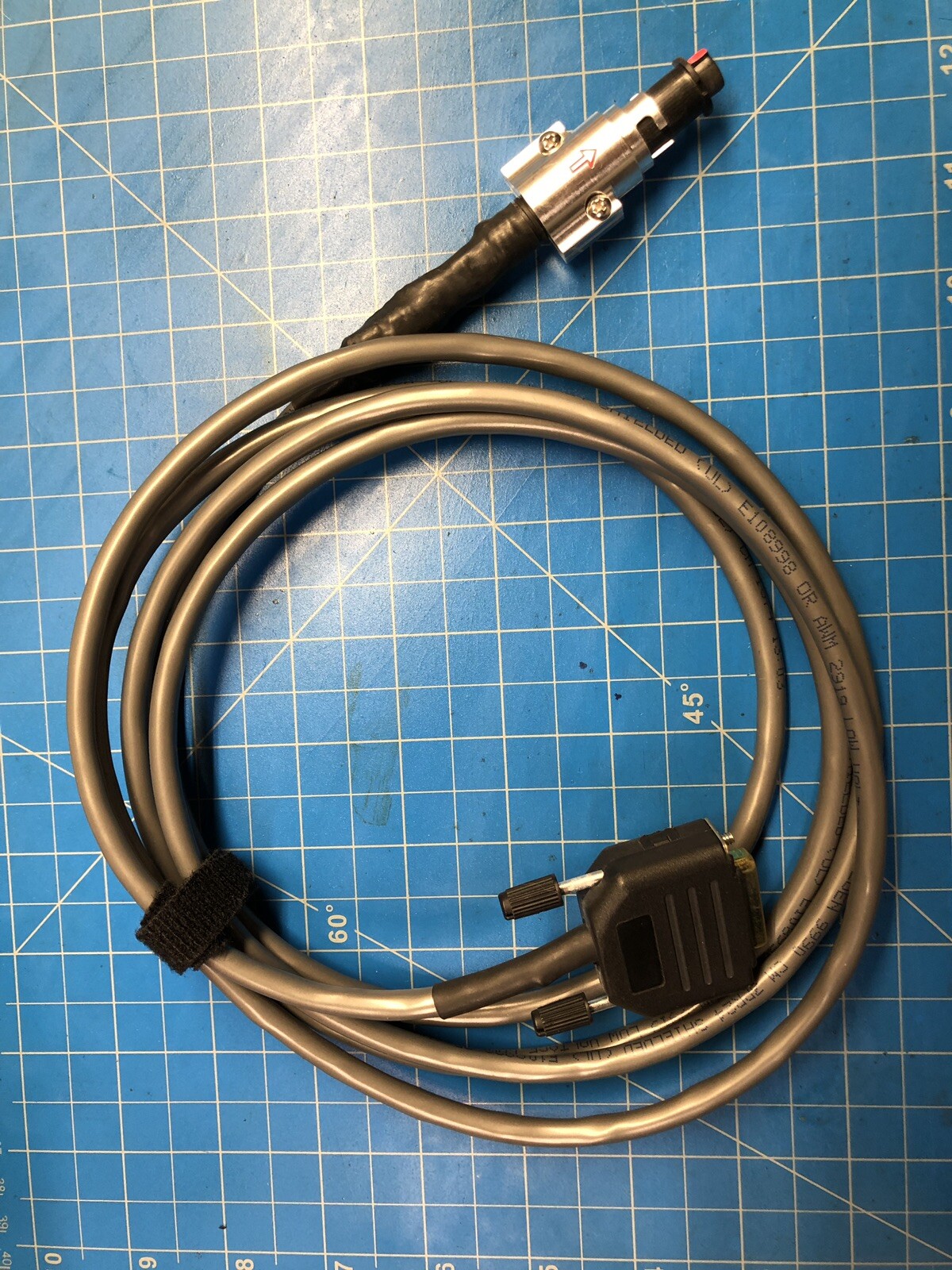 Aluminum Square D / Schneider 7 Pin Test Cable S33595 FOR FFTK NS, NT, NW TRIP