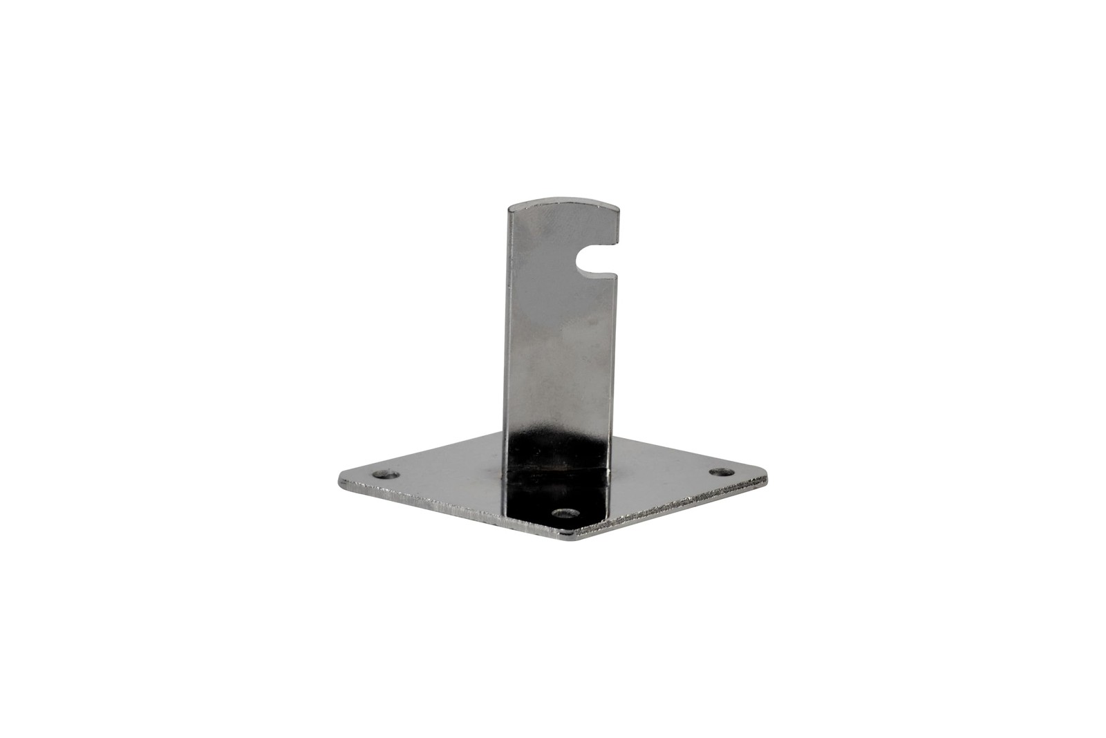 Dazzling Displays Chrome Gridwall Mount Brackets For Grid or Slatgrid Panels – B