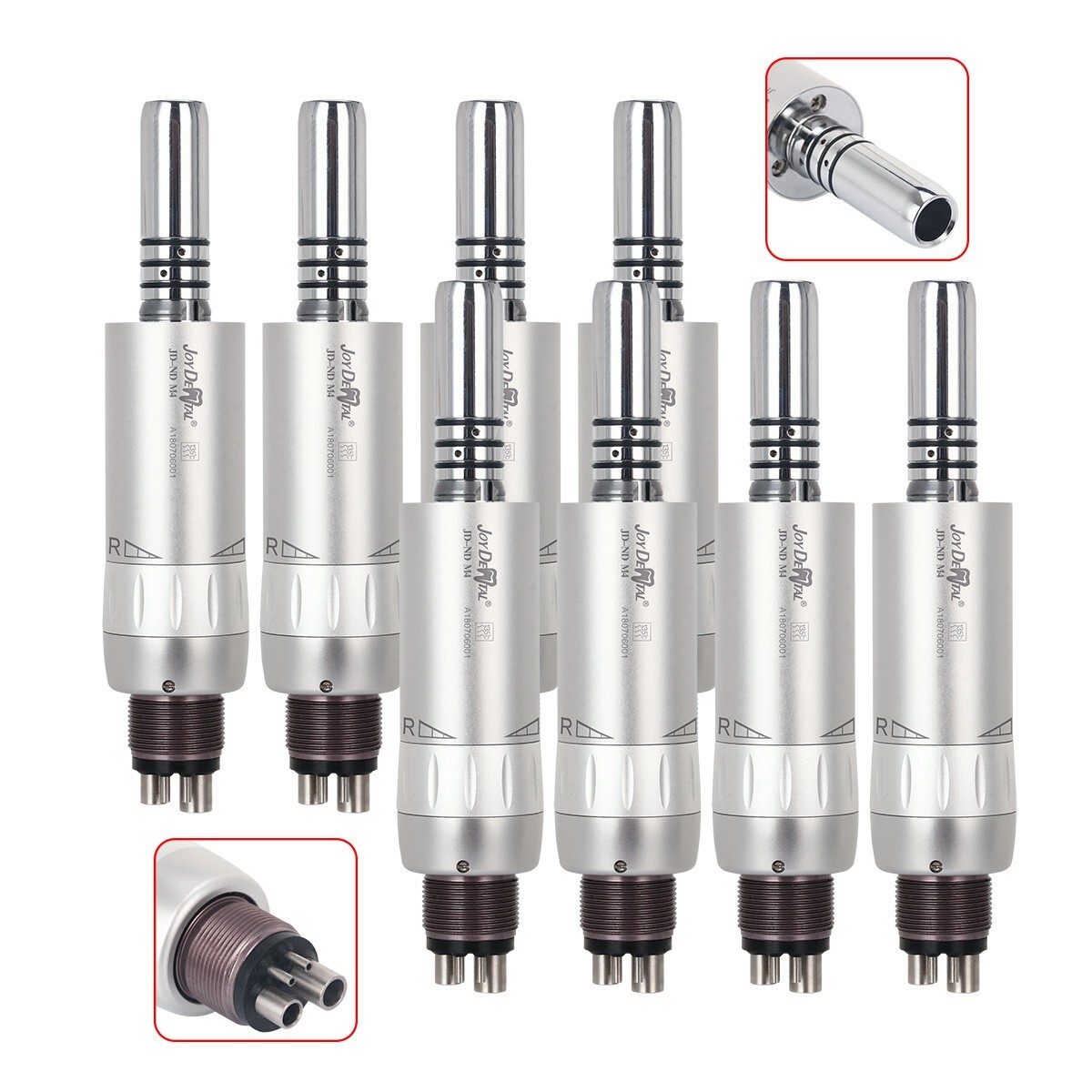 Dental Slow Speed Air Motor Handpiece Cooling Unit Internal Water Spray 4Hole