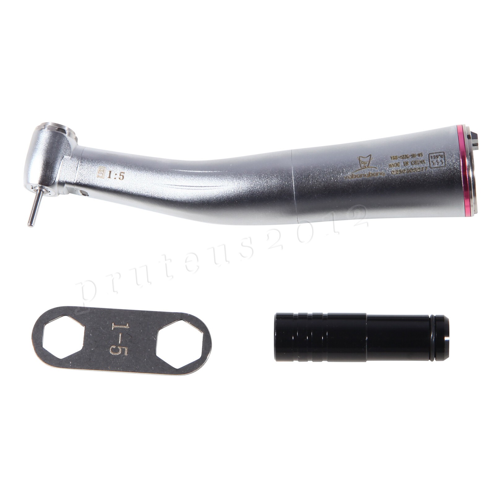 Dental 1:5 LED Fiber Optic Contra Angle Handpiece Standard Fit NSK Ti-MAX X95L