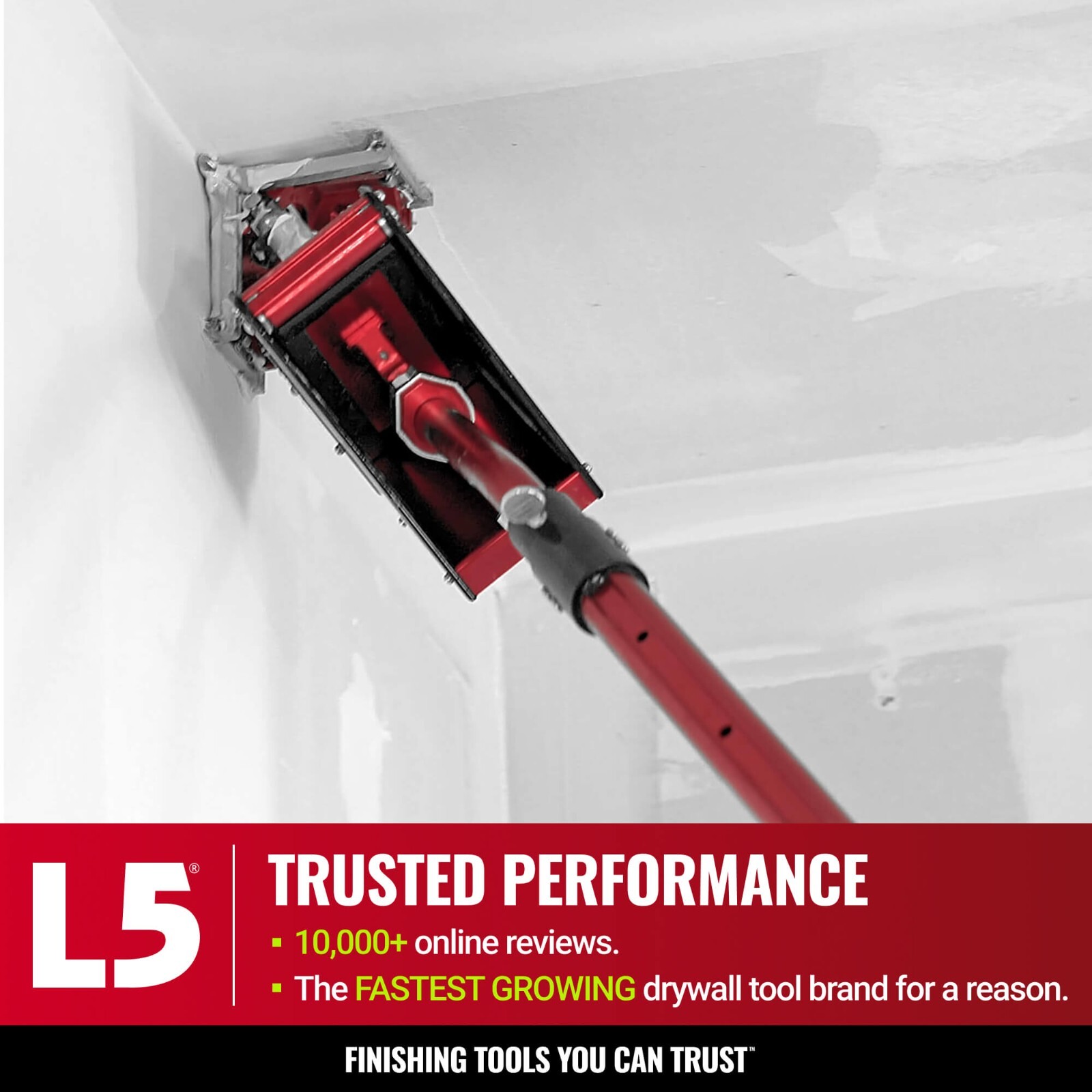 LEVEL5 Finishing Set, Mega Flat Boxes, Corner Finisher + Std. Handles | 4-608