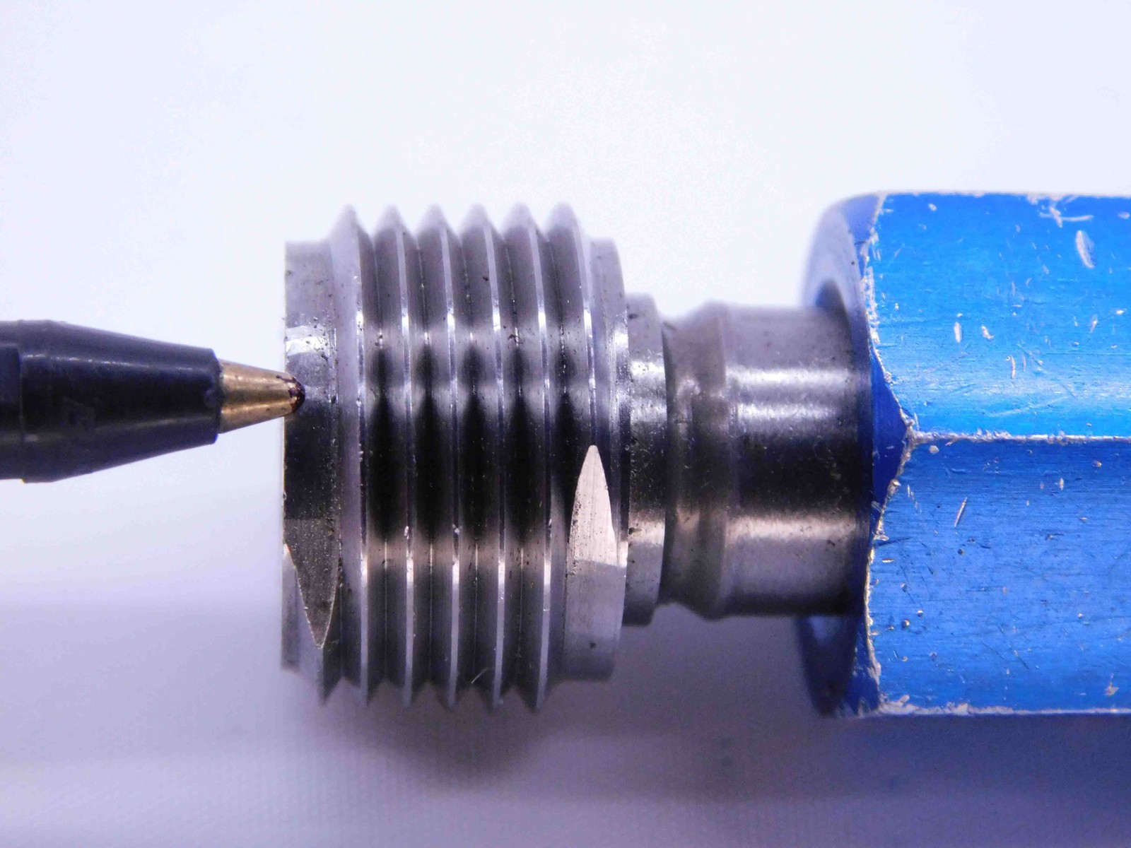 3/8 18 NPT L1 PIPE THREAD PLUG GAGE .375 .3750 N.P.T. NATIONAL TAPER INSPECTION