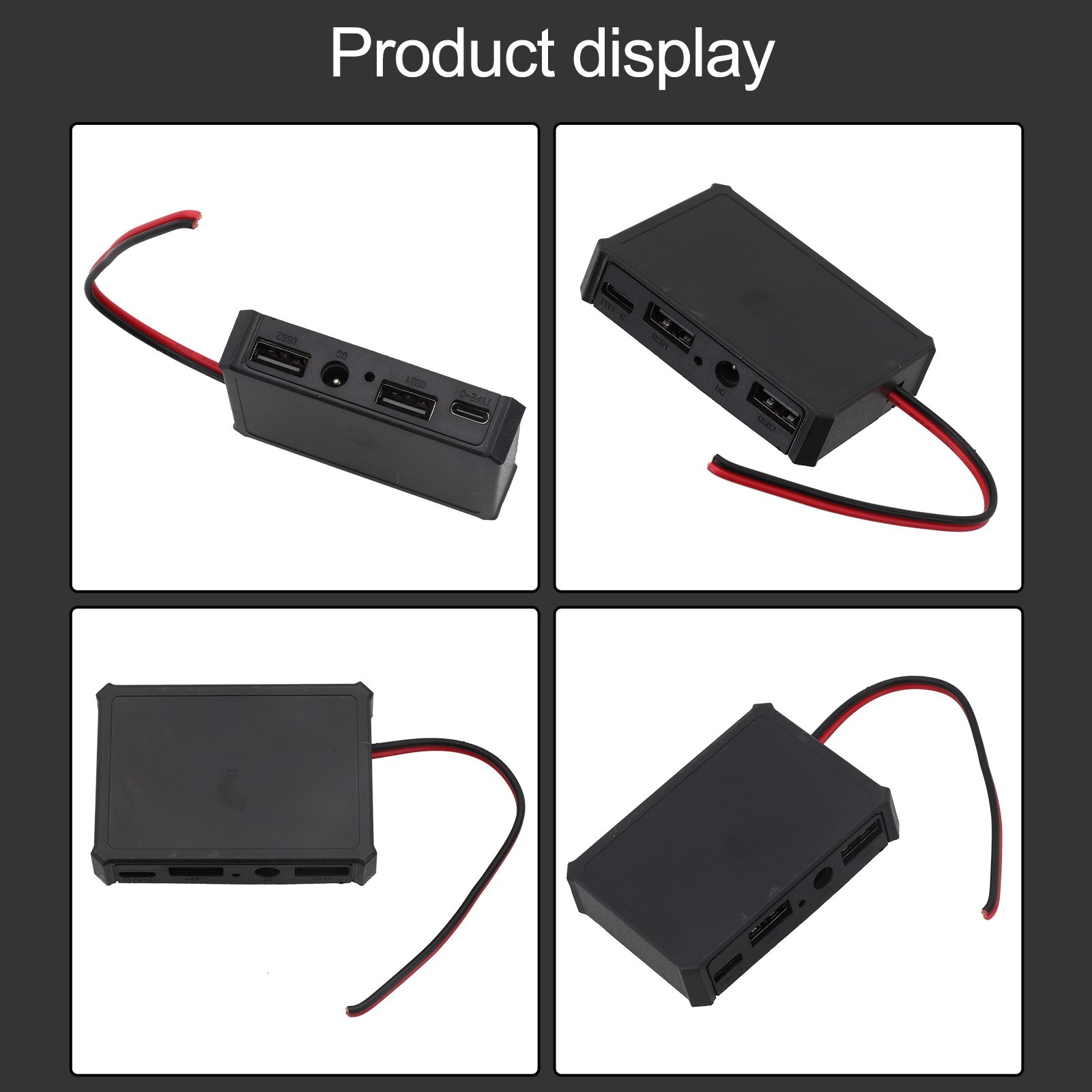 Waterproof Solar Panel Controller Wide Compatibility High Charging