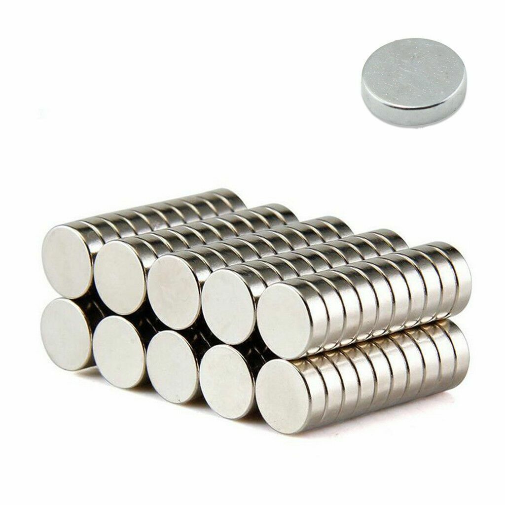 Super Strong N35 Round Disc Neodymium Mini Fridge Magnets Rare Earth 4 X 2 mm