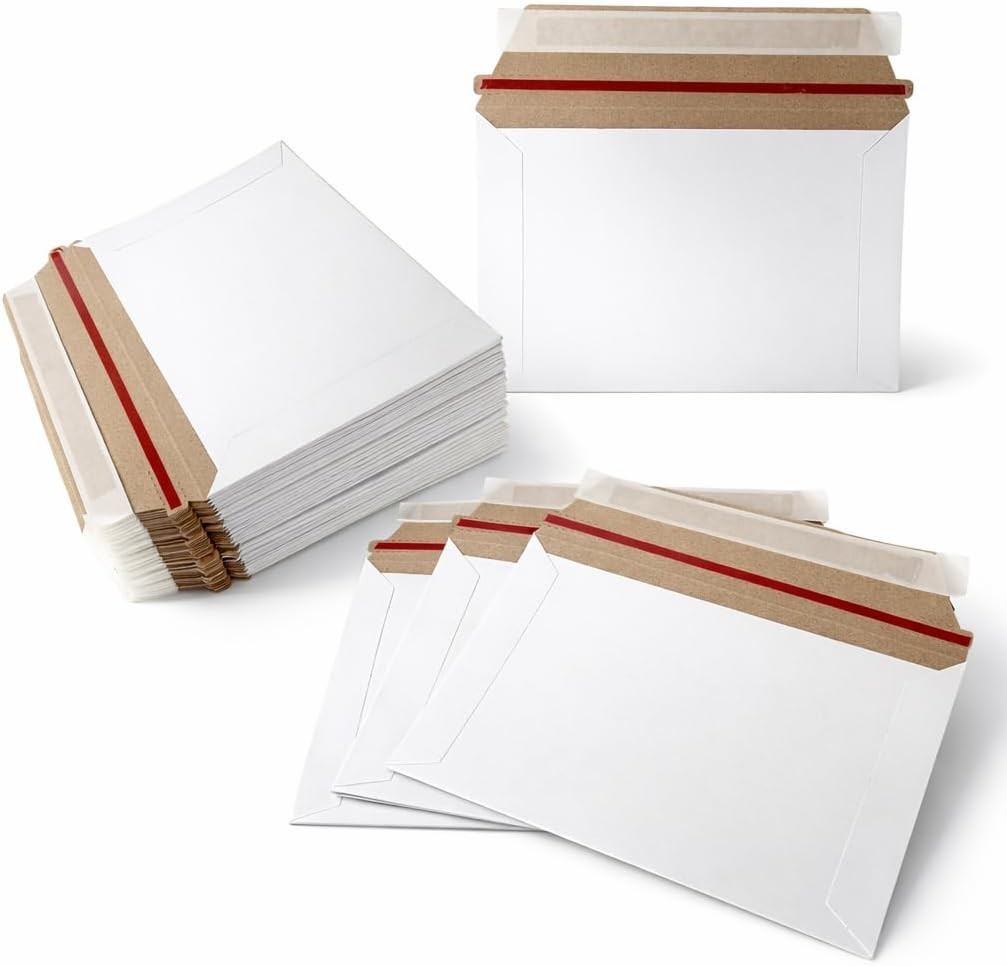 2000 – 6.5 x 4.5 PROLINE RIGID PHOTO SHIPPING FLATS CARDBOARD ENVELOPE MAILERS