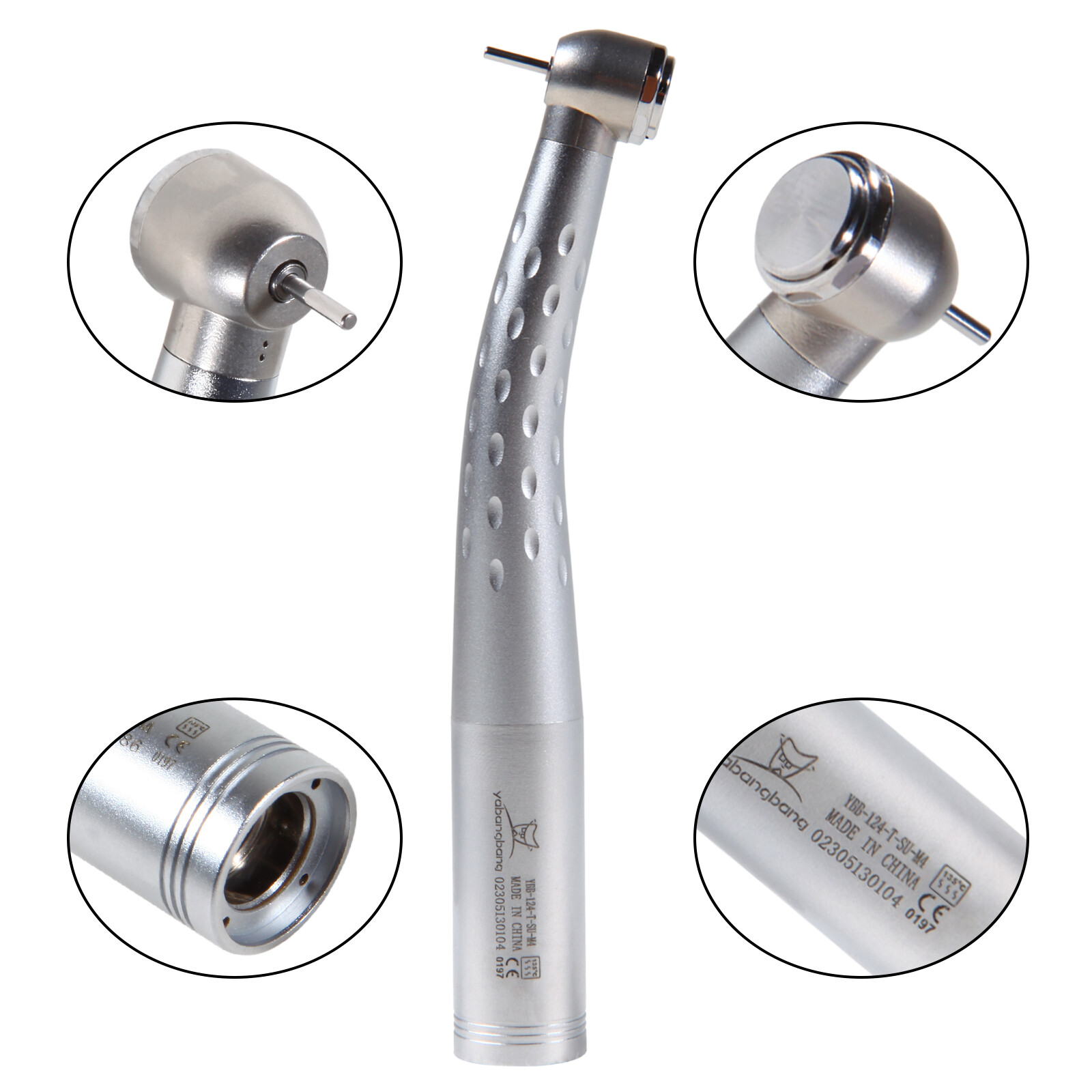 Sistema De Motor De Implantes Dentales Pantalla Táctil Led & Mango Oblicuo 20: 1