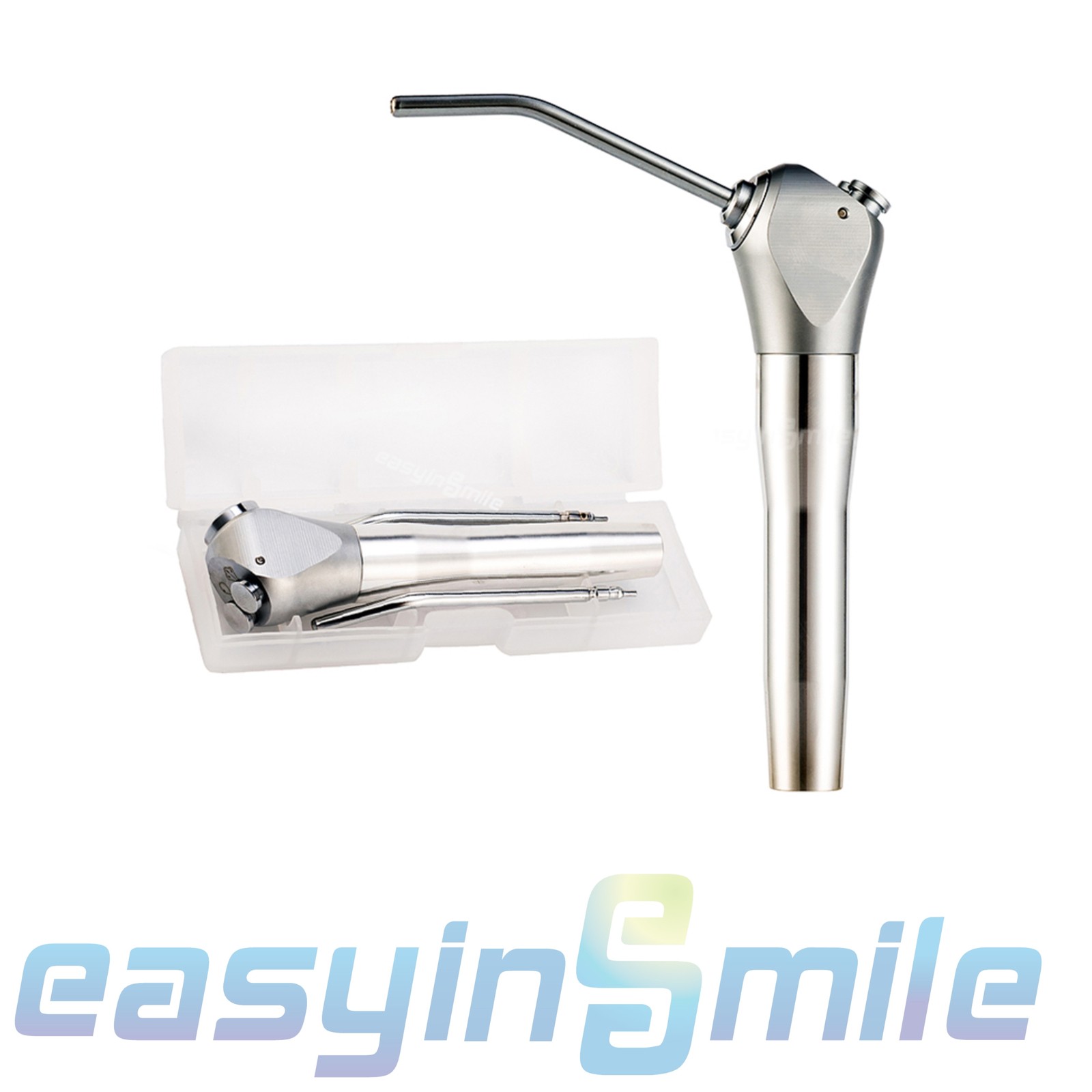 Dental Handpiece 3 Way Air Water Spray Triple Syringe W/ 2 Nozzles EASYINSMILE