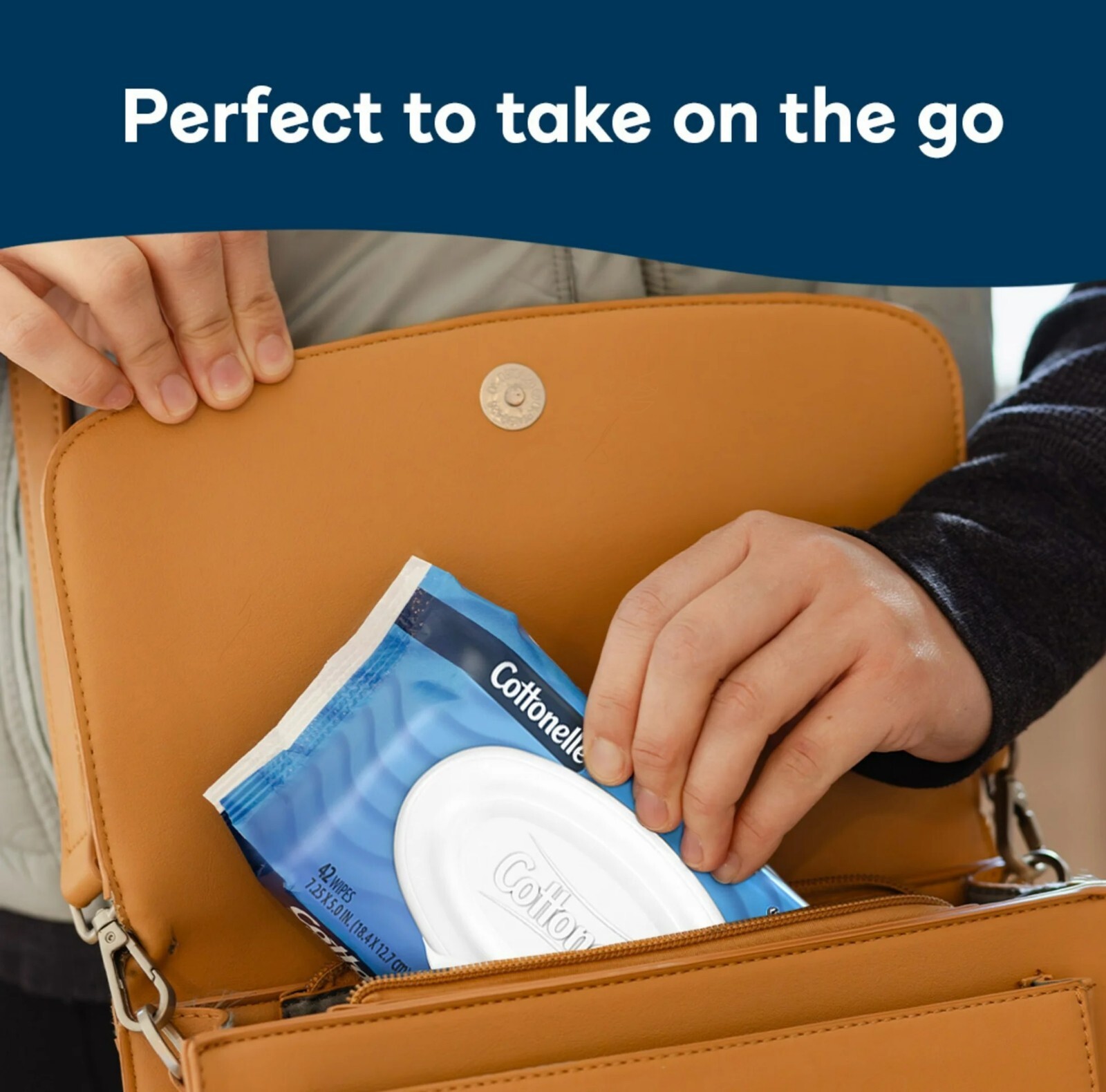 Cottonelle Ultra Fresh Flushable Wet Wipes – Single Flip-Top Pack