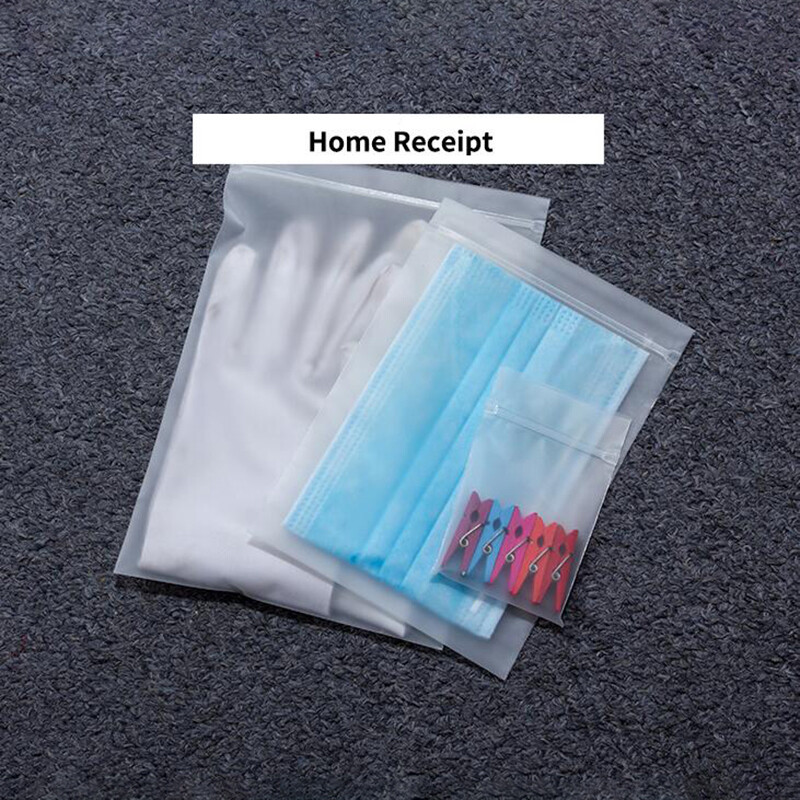 100 Grip Seal Bags Clear Small Plastic Bag Resealable Zip Lock Self Seal Baggies