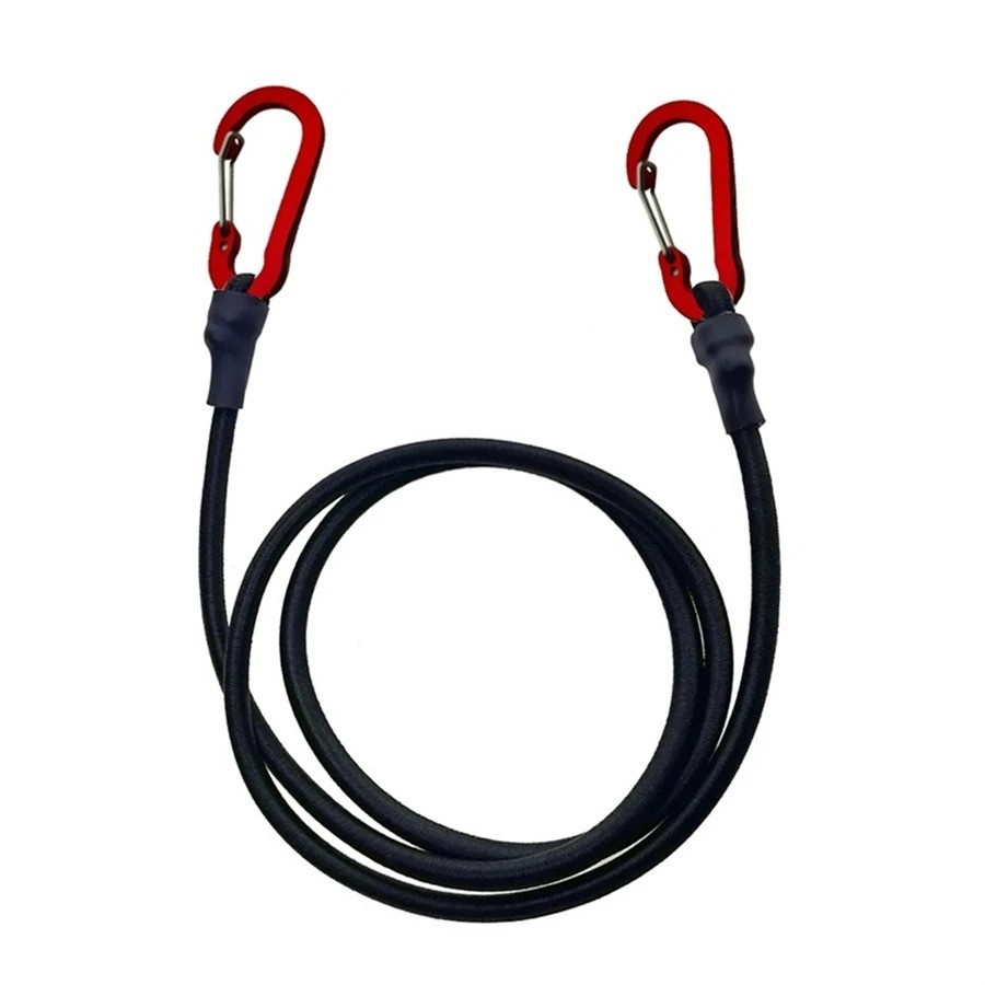 5 Types Stretch Elastic Ropes 8MM Bungee Cords with Hooks Lightweight Bikes Tie
