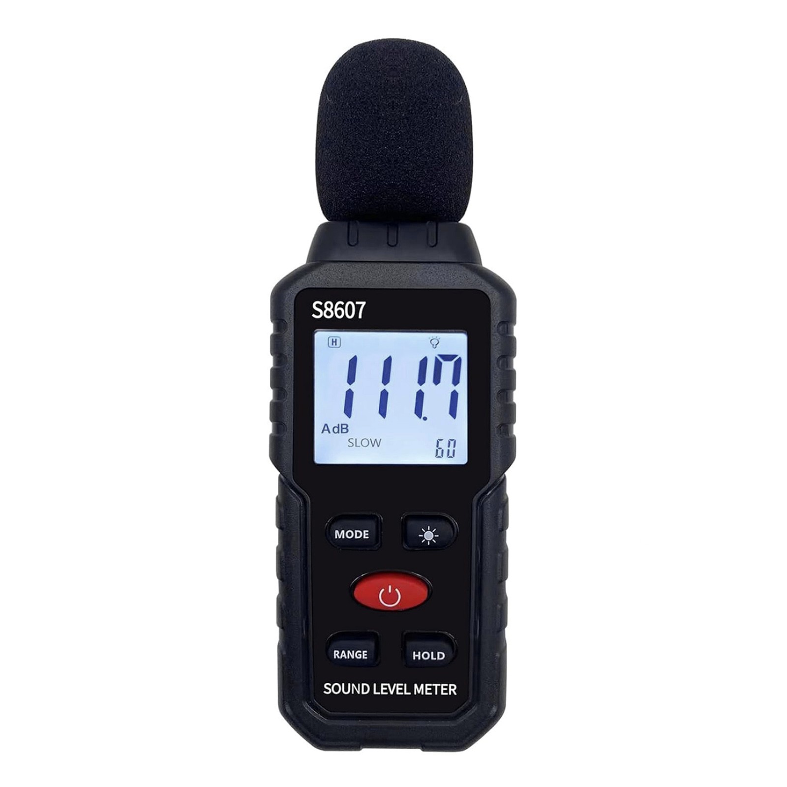 Audio Noise Level Meter 30-130dB Sound Tester for Factory Workshop Home Office