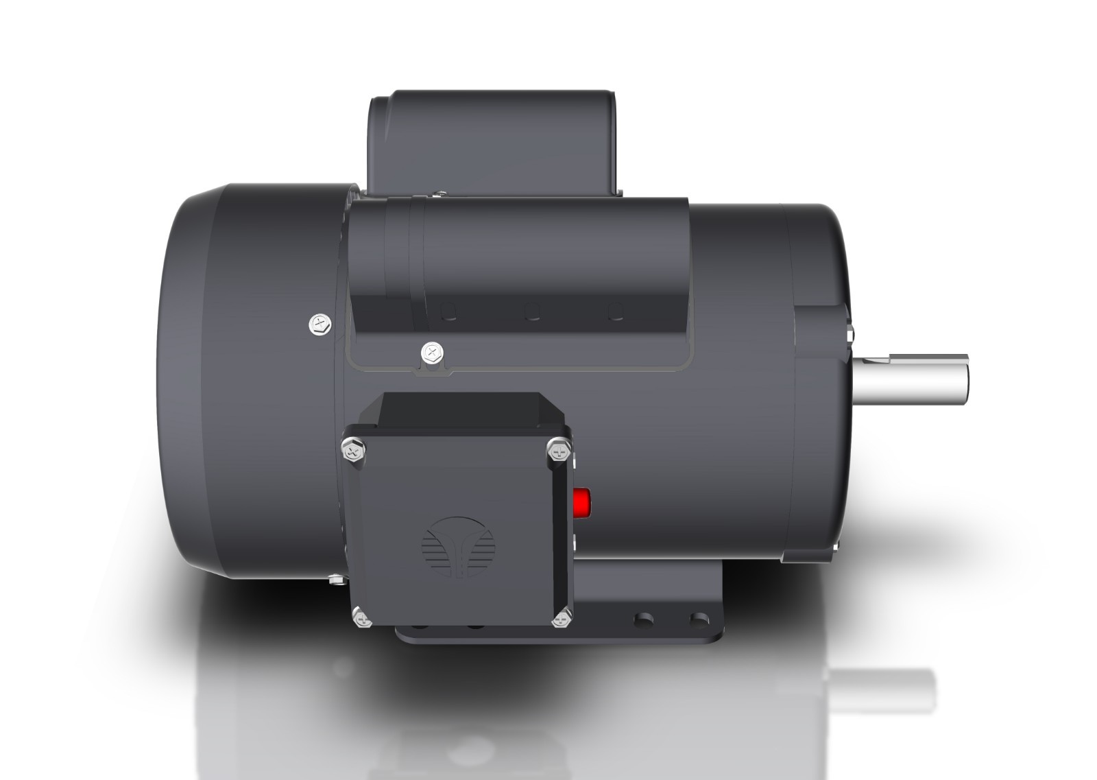 Techtop Electric Motor 2 HP 1800 Rpm 1-PH 115/208-230 Volt 145T Frame