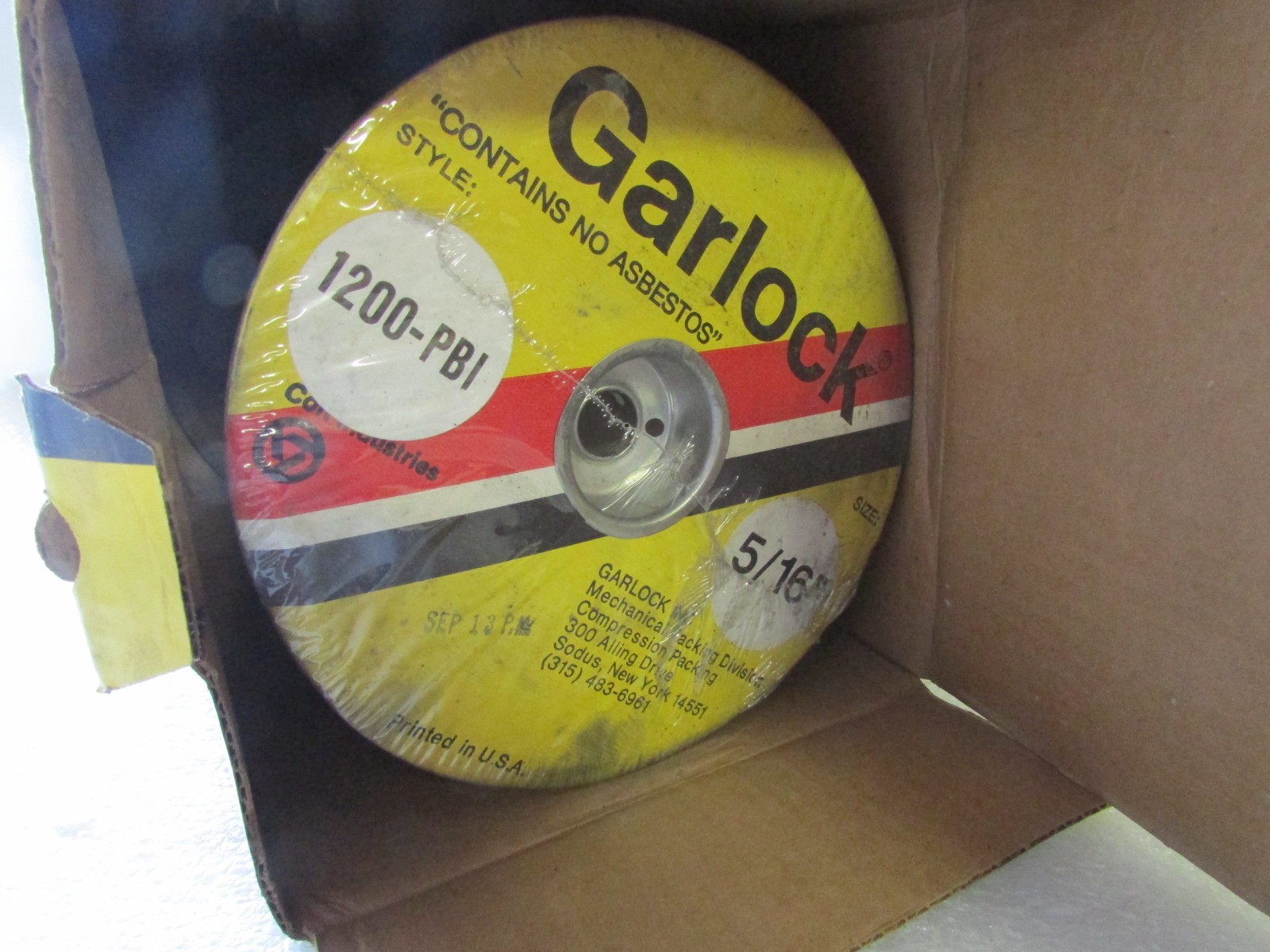 Garlock Compression Packing Style 1200-PBI 5/16-in 7.9mm 41220-2020