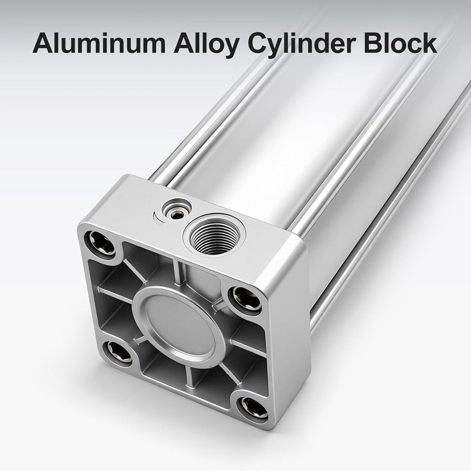 Pneumatic Air Cylinder SC 63 X 200, PT 3/8 Port, 2-1/2″ Bore, 7.87″ Stroke, Sing