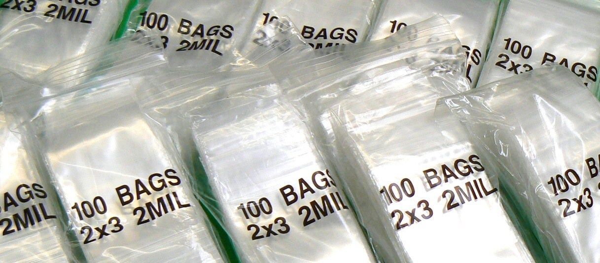 6000 Bags 2×3 Clear 2mil Bulk Reclosable Squeeze Top Lock Baggies 2″ x 3″ 6,000