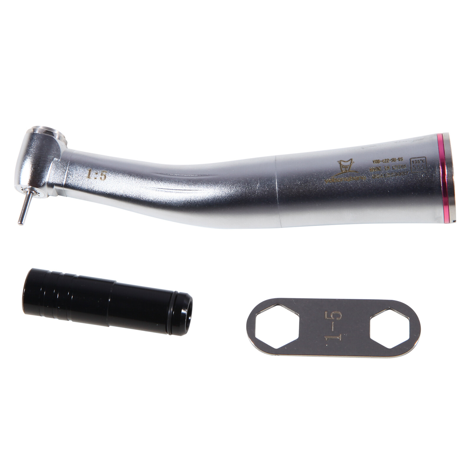 Dental 1:5 Increasing Inner Channel Contra Angle Handpiece 4 Spray NSK Style