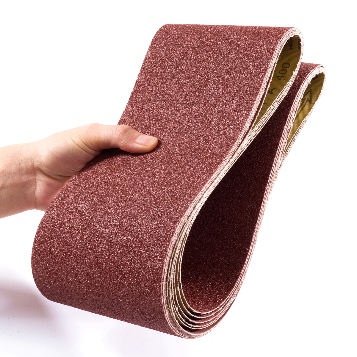 6 PACK 6×48 inch Sanding Belts 60 80 120 150 240 400 Grit Belt Sander Sandpaper