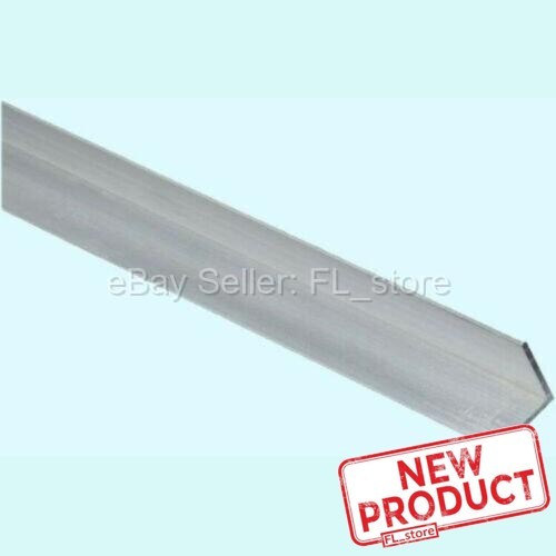 Aluminum Angle 1/8″ x 1″ x 4 Feet Length Mill Finish Alloy 6063 90° Stock 48 in