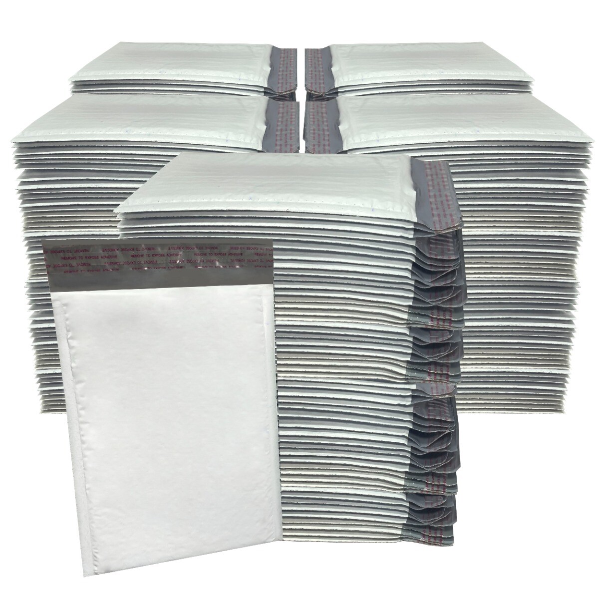 UOFFICE 250 Poly Bubble Mailer Bags 6.5×10″ #0 Pouches Envelopes