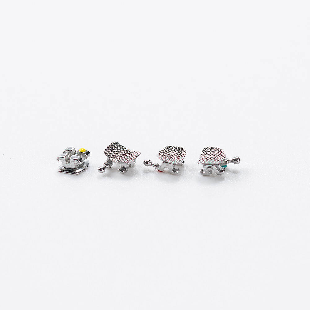 Easyinsmile Dental Orthodontic MINI Metal Brackets Roth/MBT 022 Hook 345 Braces