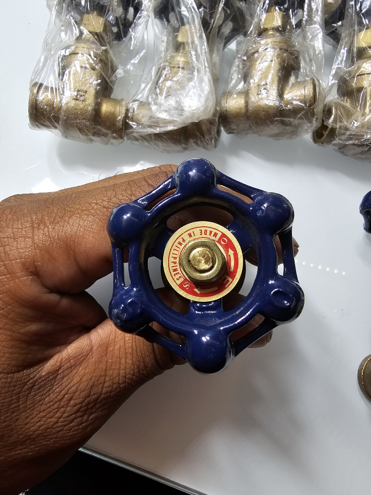 Brass Valve Threaded 1/2 125 Set Of 10 Made In Philippines