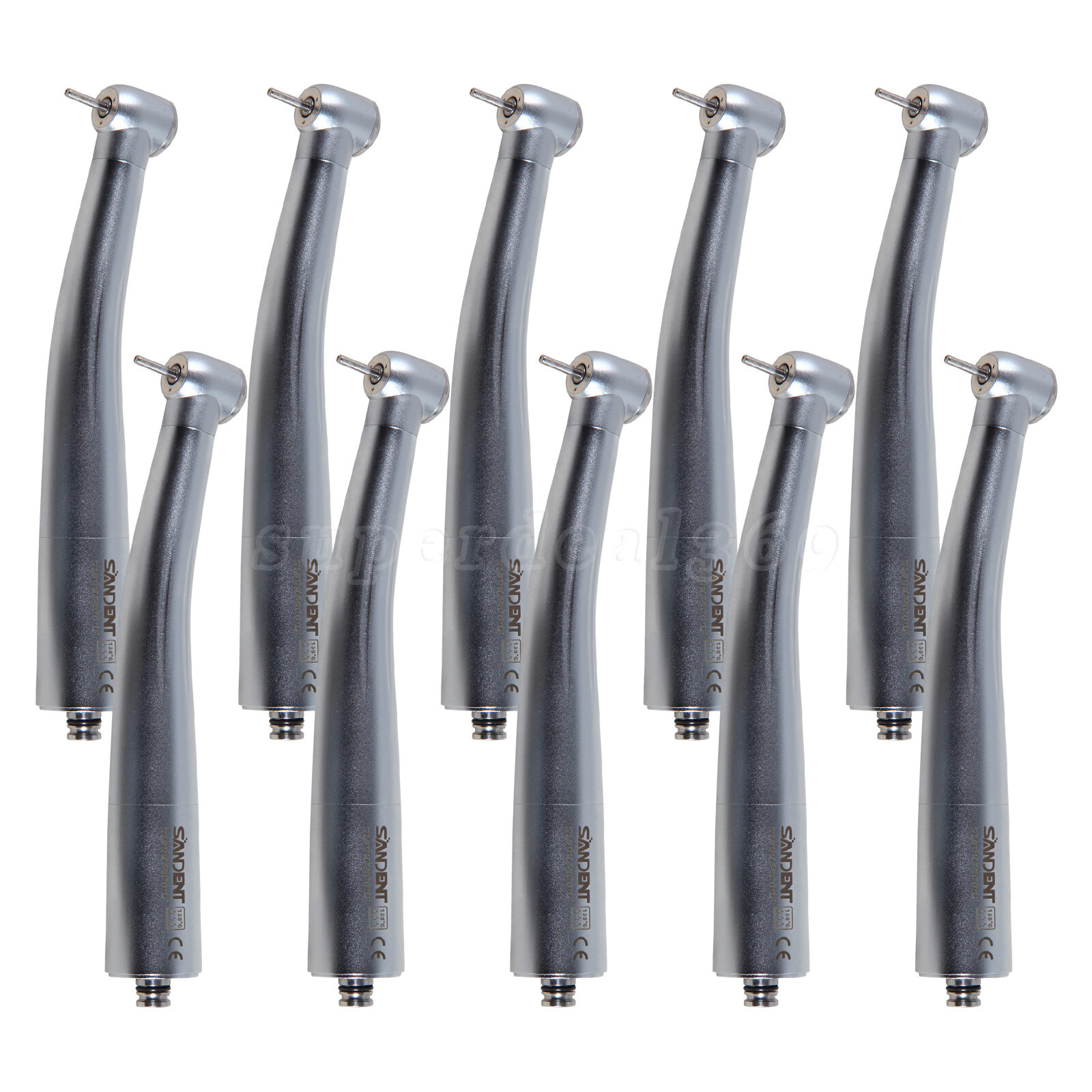 1-10*Dental High Speed Turbine Handpiece fit NSK 4 Hole Quick Coupler SANDENT st