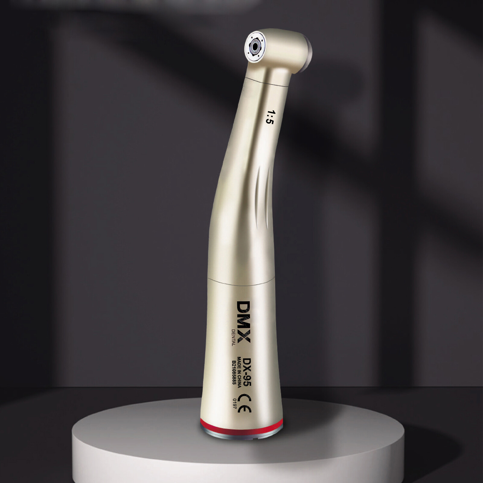 NSK Style Dental 1:5/1:4.2/1:1 Fiber Optic LED Contra Angle Low Speed Handpiece