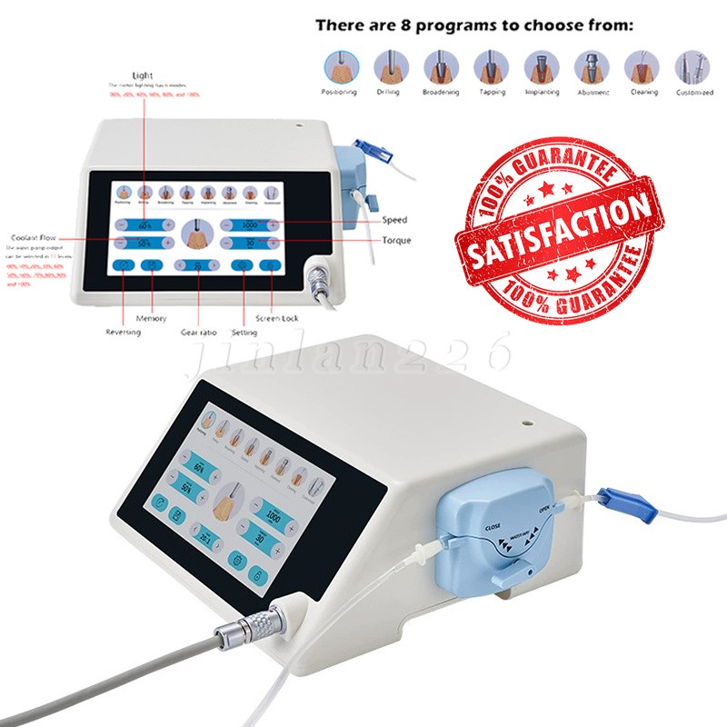 ST Dental Implant Motor Surgical System Brushless Motor 20:1 LED Contra Angle us