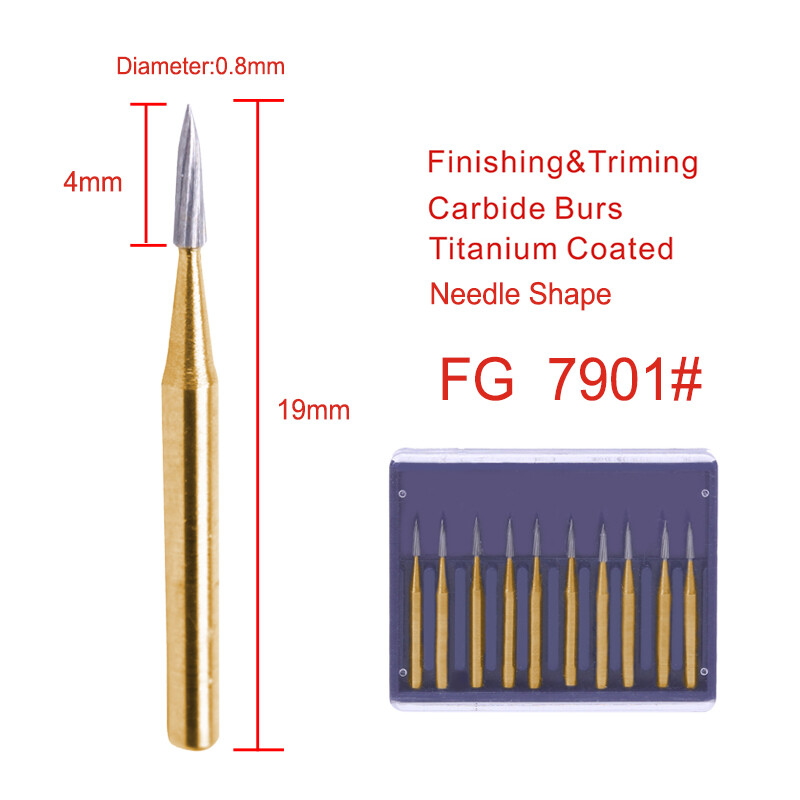 Dental Tungsten Carbide Burs FG Polishing Drills Trimming/Finishing Polishers
