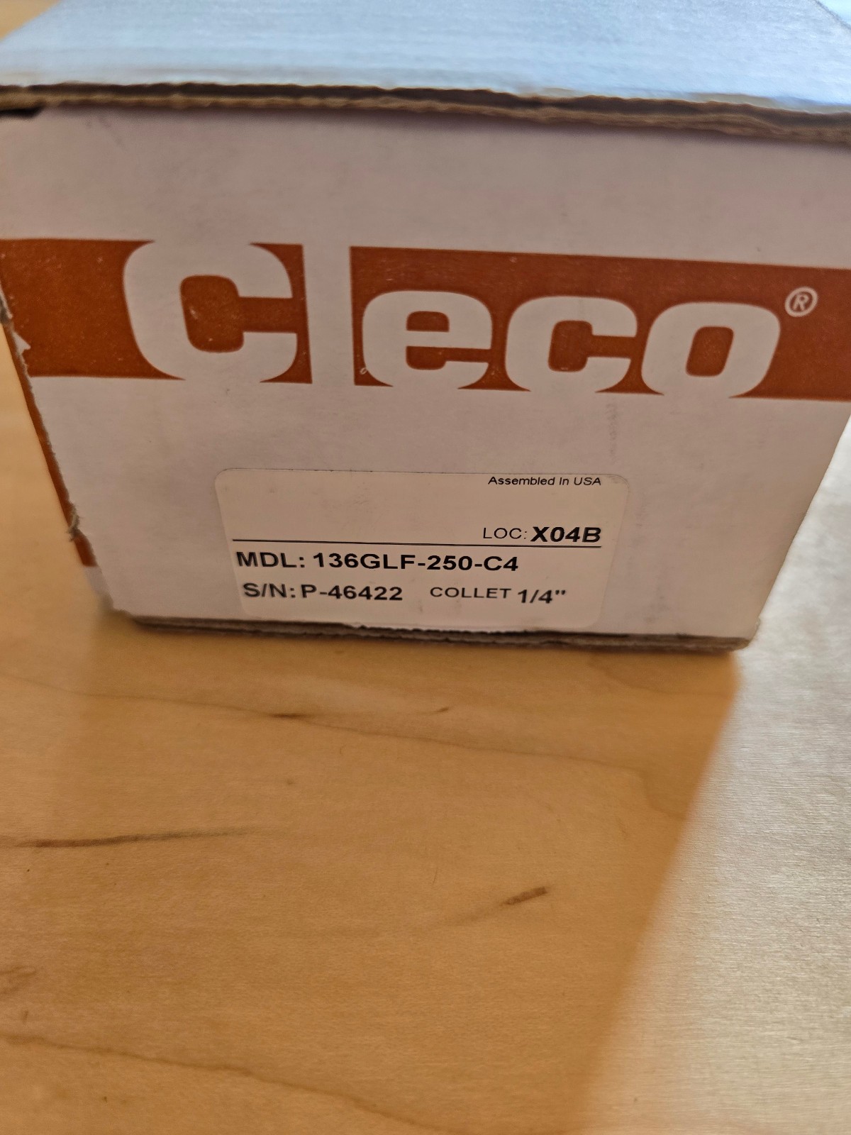 Cleco 136GLF250-C4 Die Grinder Inline 25,000 RPM