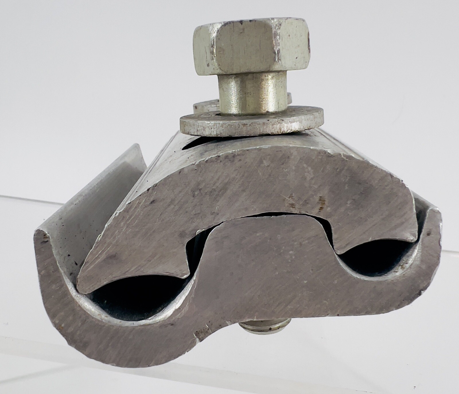 Alcoa 483.2 Parallel Groove Two Bolt Mechanical Cable Tap Aluminum Clamp
