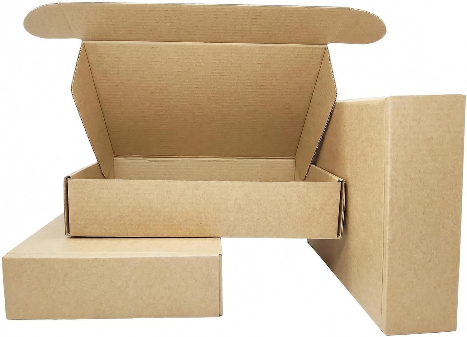 6 X 6 X 2 Inches Small Shipping Boxes 50 Pack Corrugated Cardboard Packaging Bus