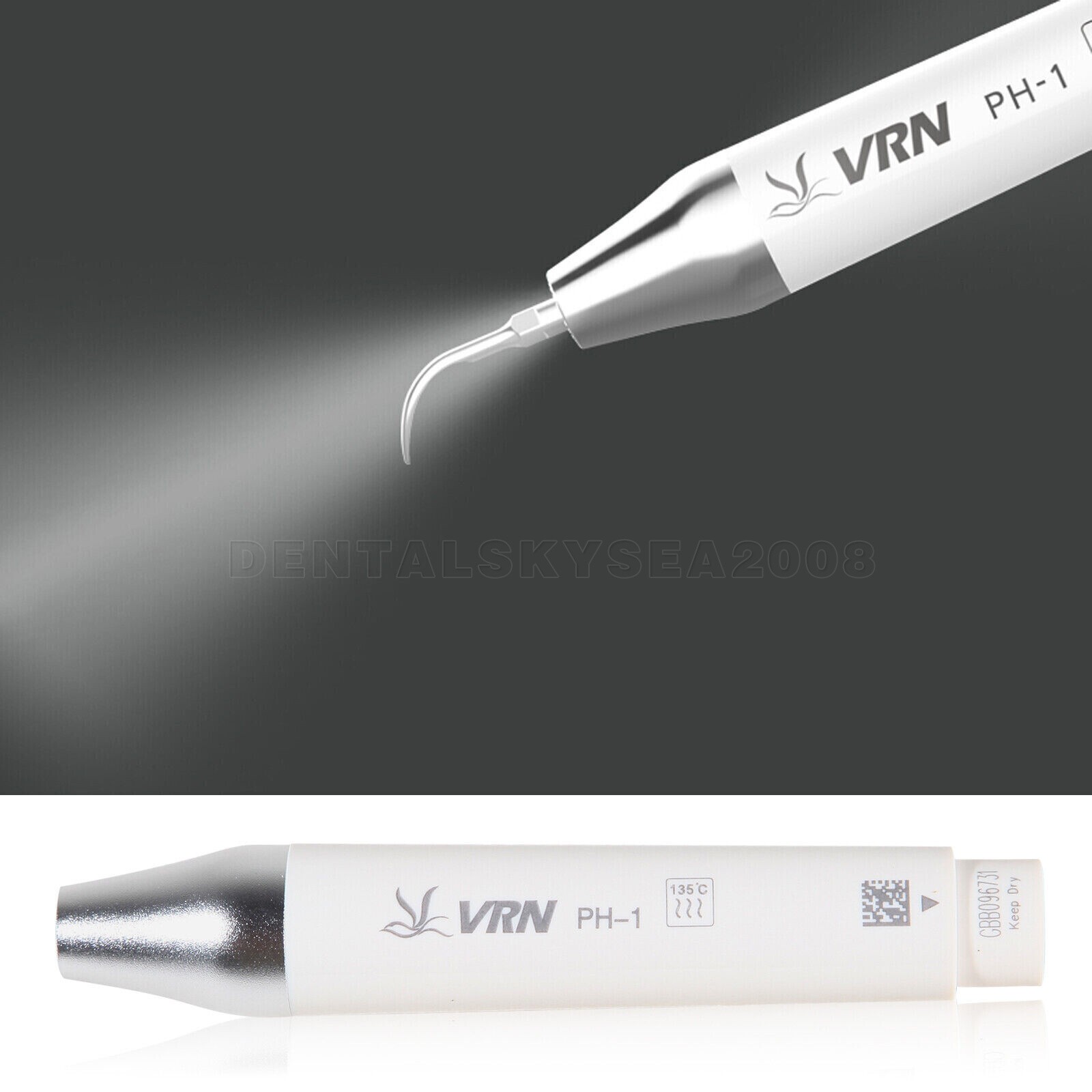 LED Dental Ultrasonic Piezo Scaler Detachable Handpiece Bottle Fit EMS Cavitron
