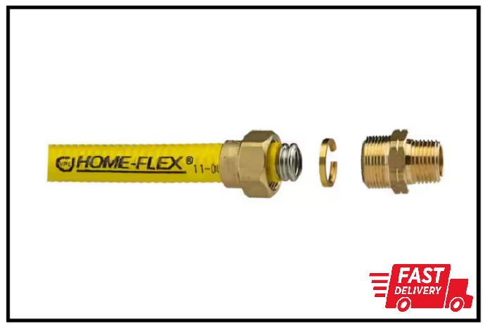 1/2 In. Csst X 1/2 In. Mipt Brass Male Adapter | Steel Home Flex Homeflex