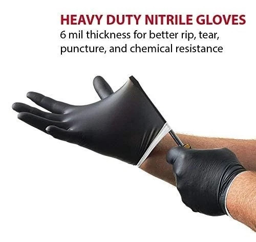 Venom Steel Industrial Nitrile Gloves One Size Fits Most, 100 Count