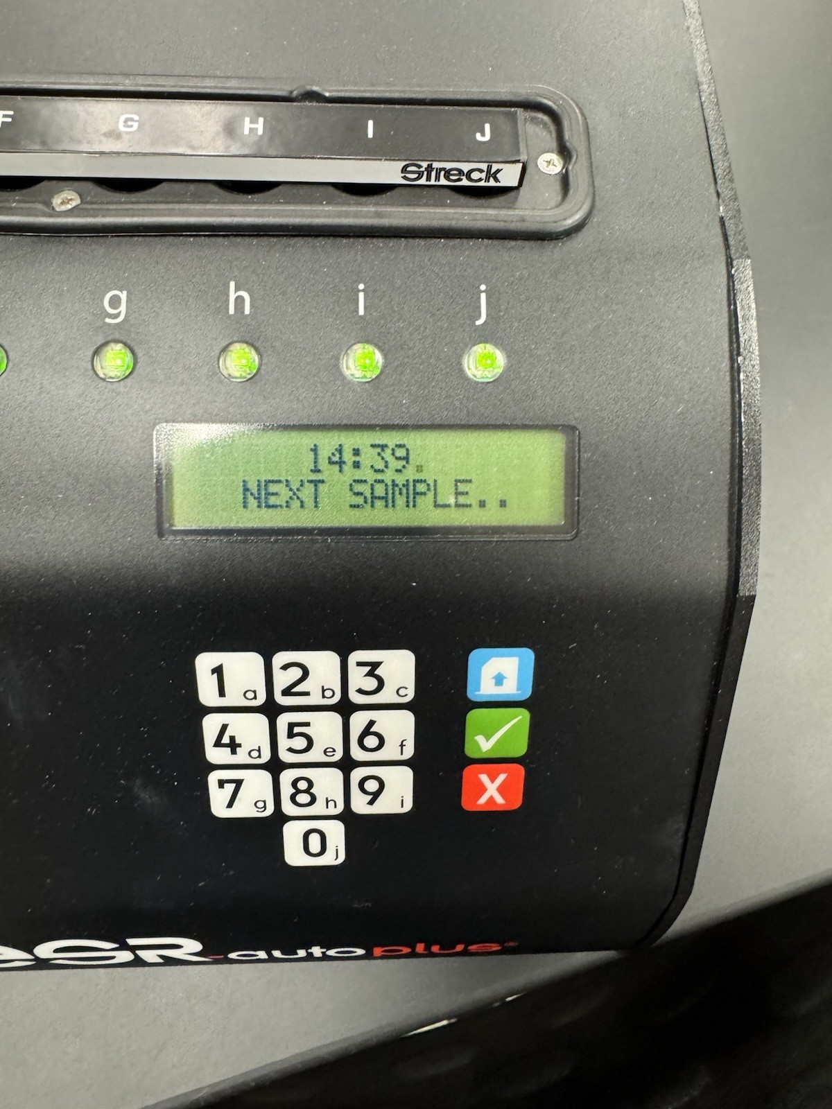 Streck ESR-autoplus Automated ESR Analyzer w/ Calibration Rack & Thermal Printer