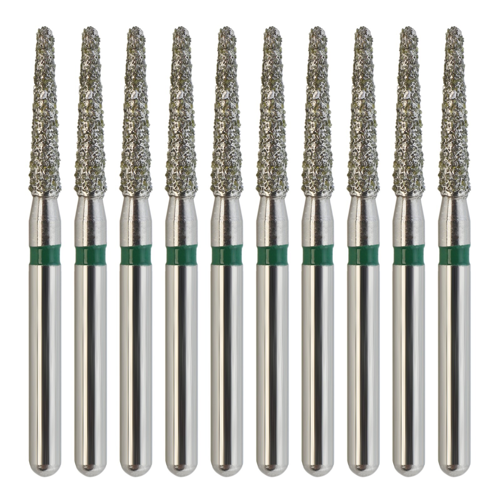 Dental Diamonds FG Burs Football Egg Round End Taper Friction Grip 368 856 850