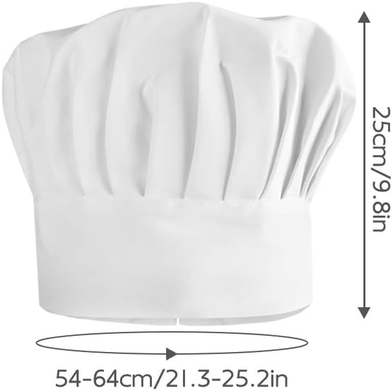 Halloween Chef Hat, Adult Chef Hats Adjustable Cooking Baker Cap Unisex Kitchen