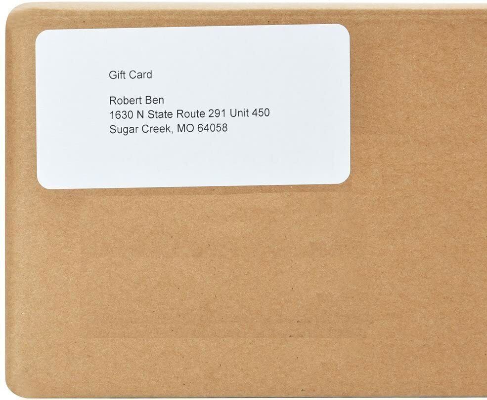 250-40000Labels 2″ x 4″ Shipping Address Labels for Laser Ink Jet Adhesive 10 UP