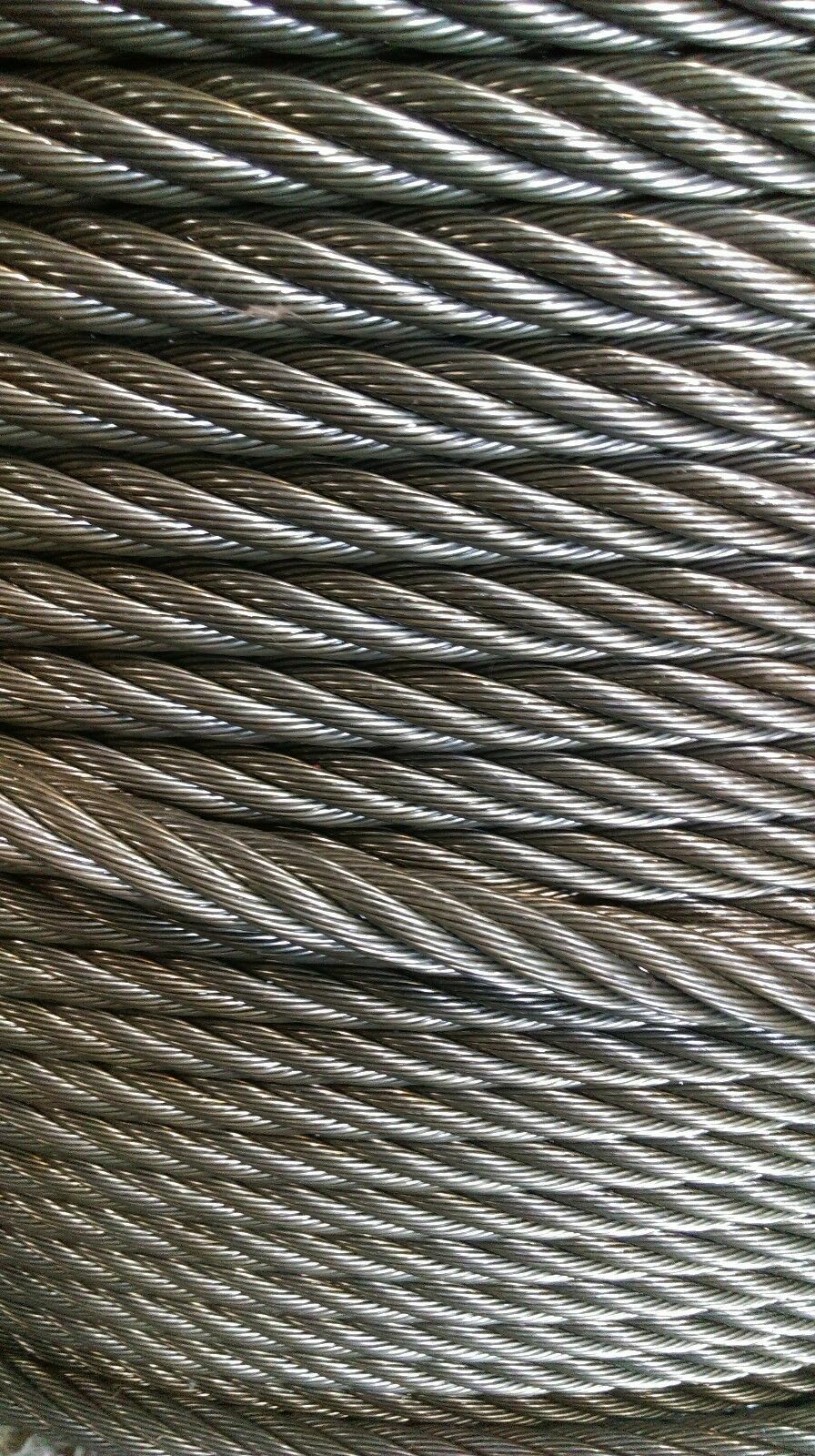 3/4″ Bright Wire Rope Steel Cable IWRC 6×26 (700 Feet)