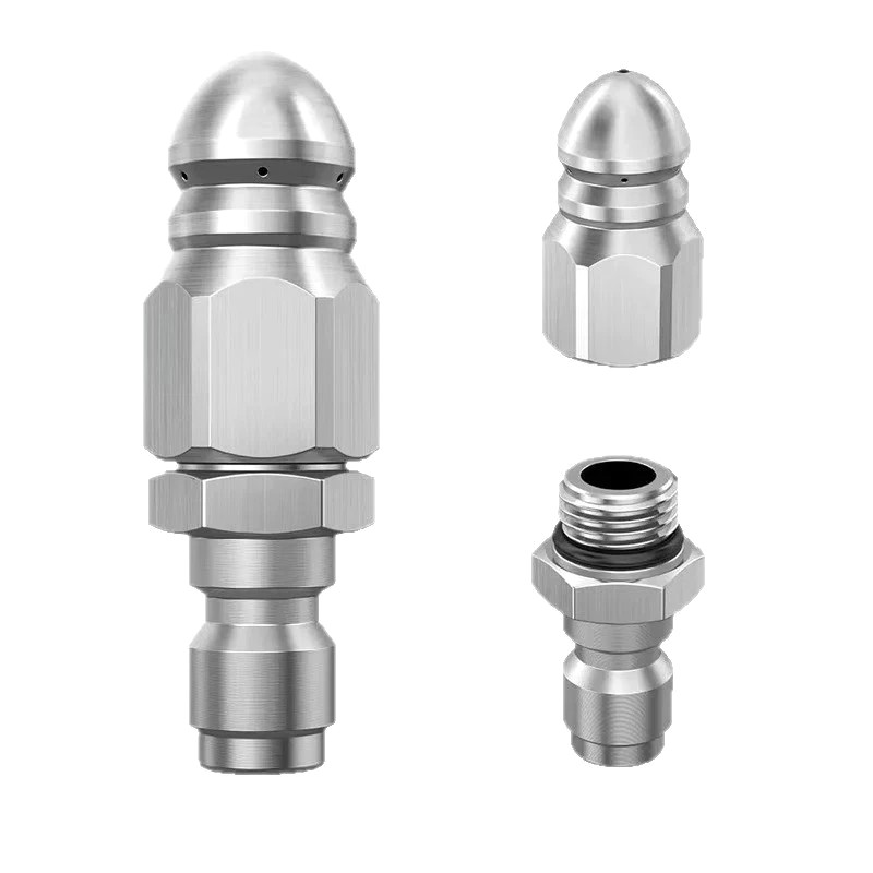 1/4″ Fast Plug High Pressure Sprayer Nozzle Water Jet Nozzle Sewer Cleaning