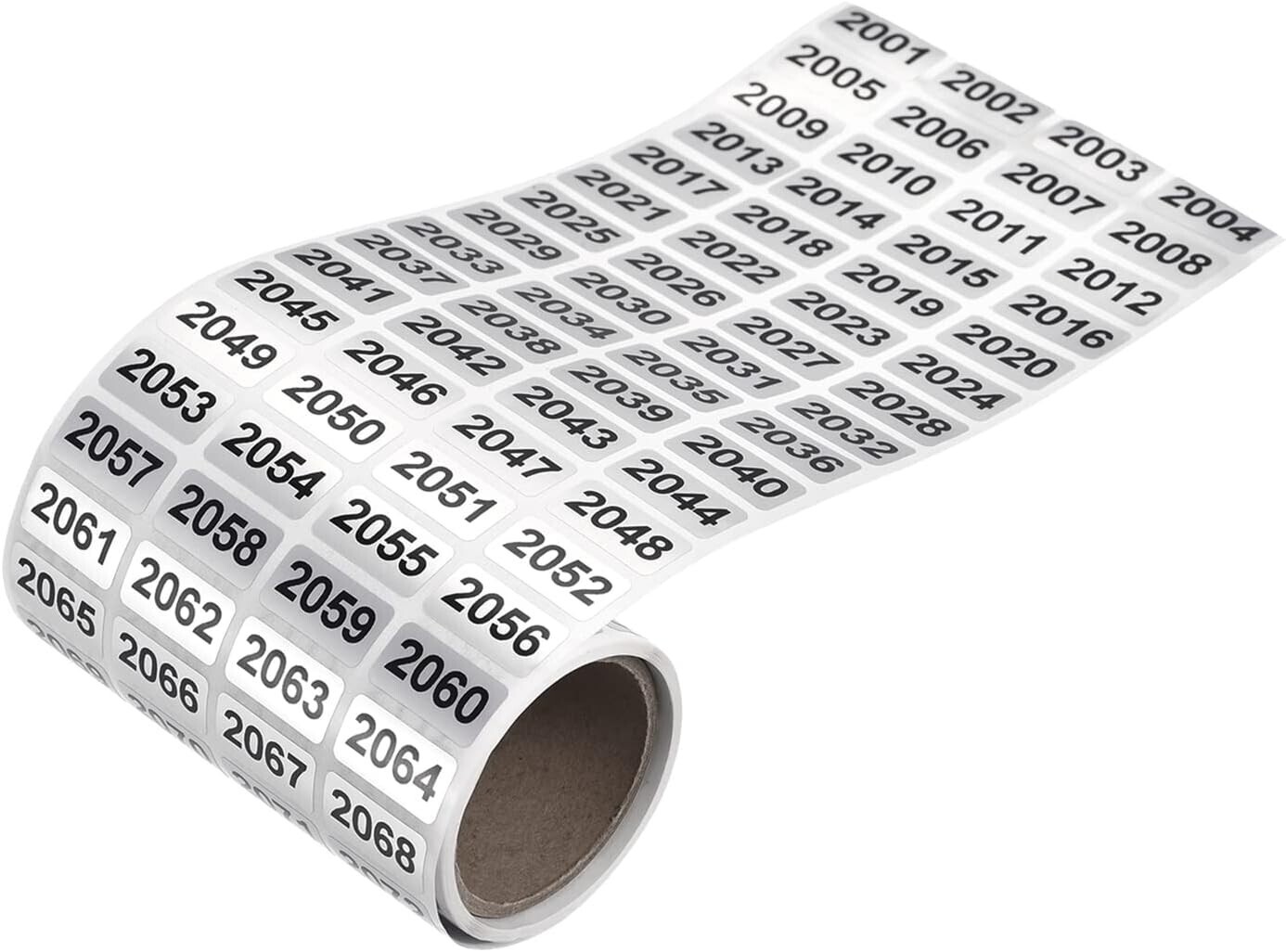 1-10000 Self Adhesive Consecutive Number Inventory Labels Stickers Waterproof